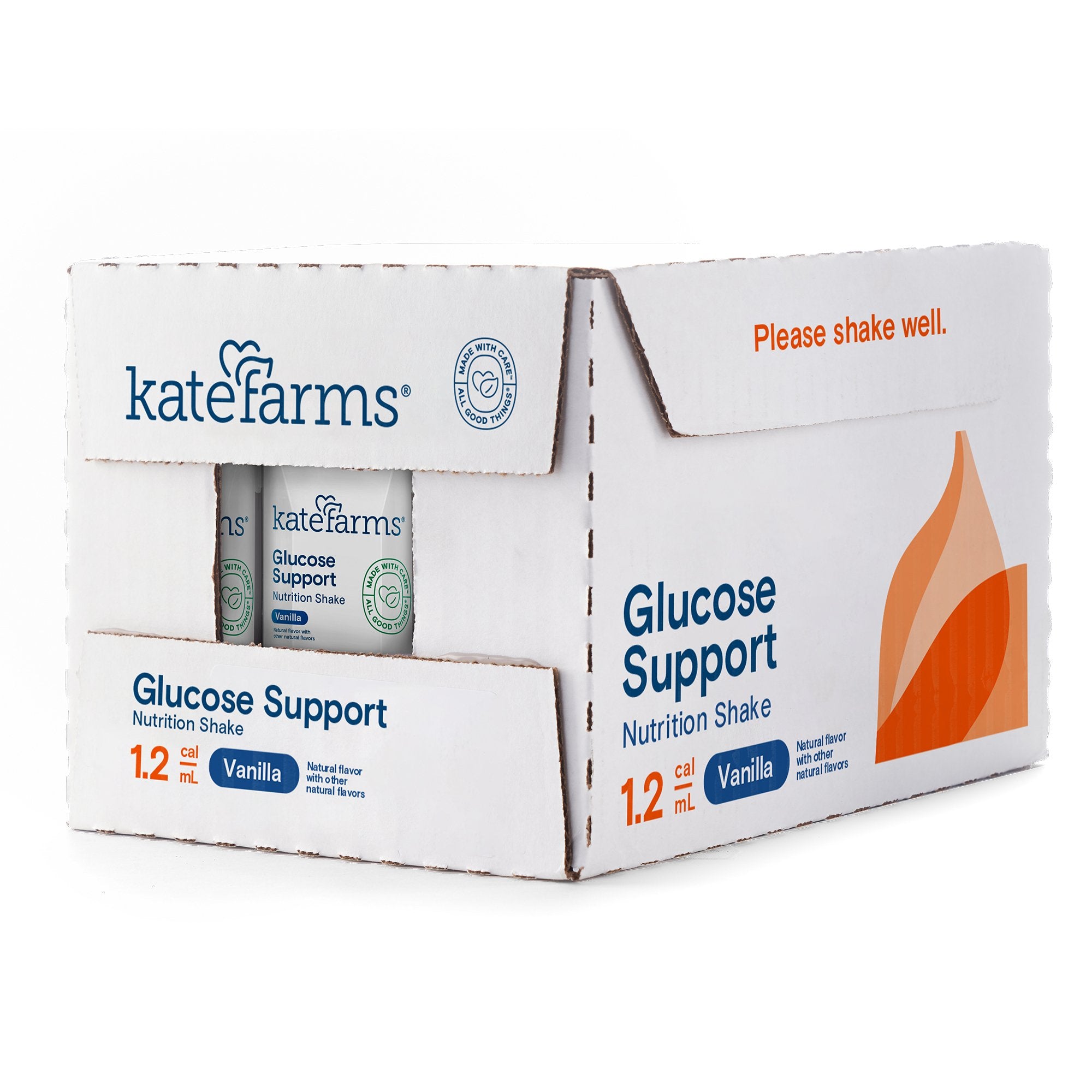 Oral Supplement Kate Farms Glucose Support 1.2 Vanilla Flavor Liquid 8.45 oz. Carton - image 5