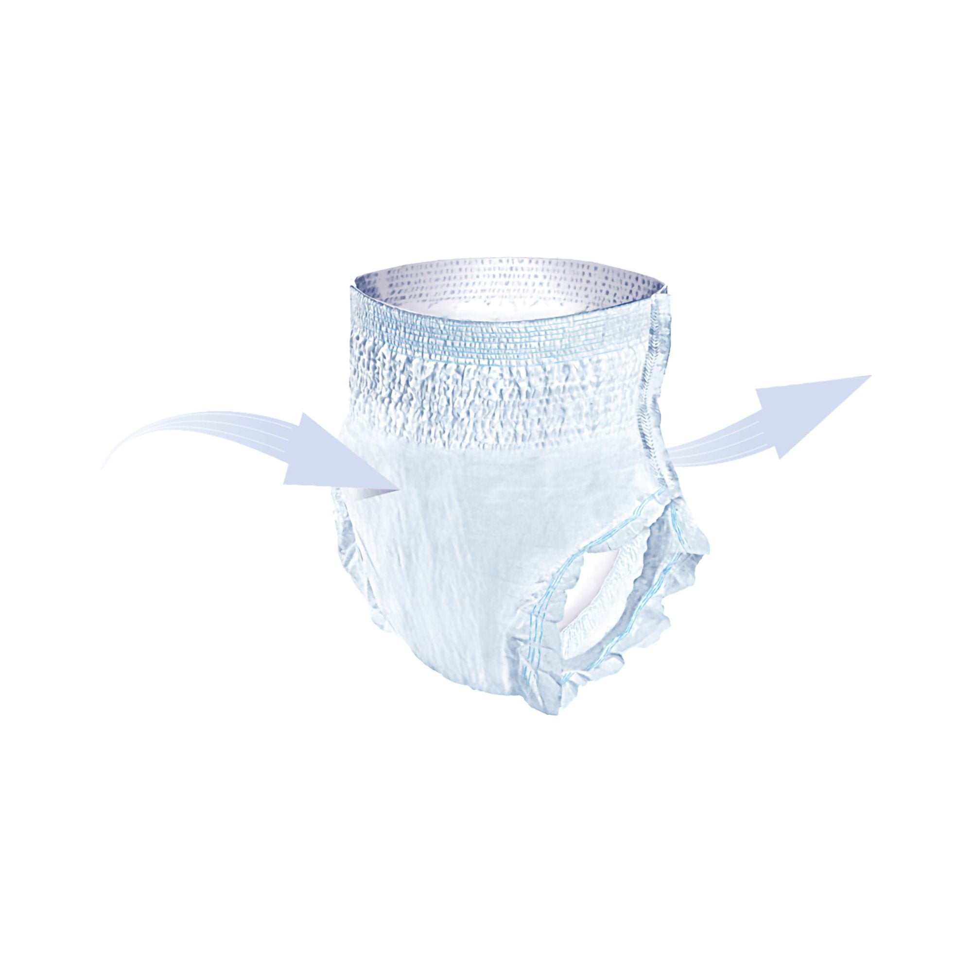 Absorbent Underwear Seni® Active Super Plus Pull On with Tear Away Seams Adult Small Unisex Disposable Heavy Absorbency - image 10