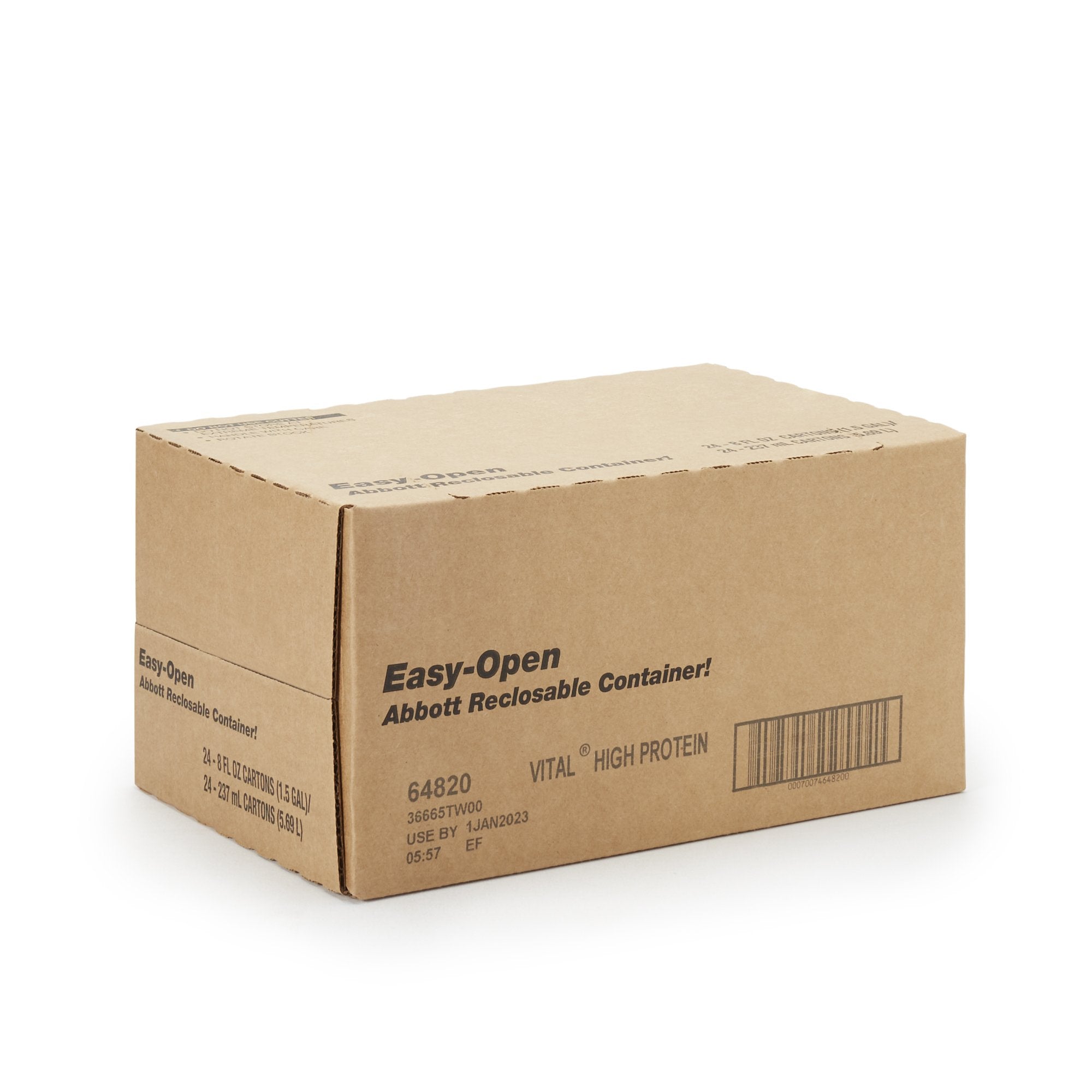 Oral Supplement Vital® HP Unflavored Liquid 8 oz. Reclosable Carton - image 4