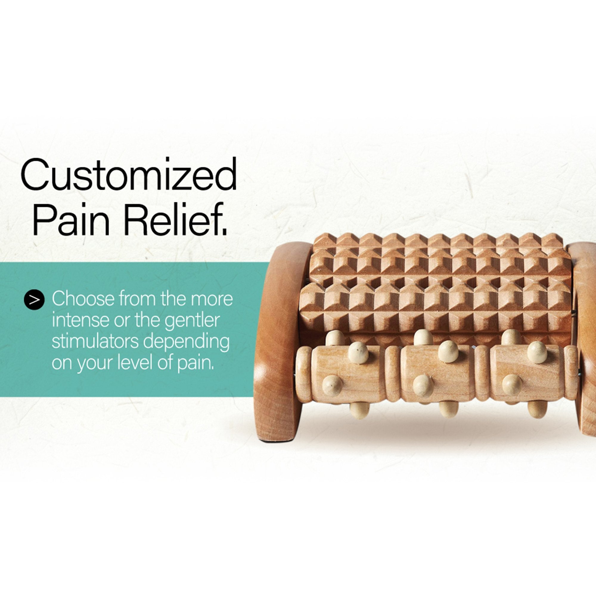 Kanjo Acupressure Foot Pain Relief Multi-Roller (20 Units)