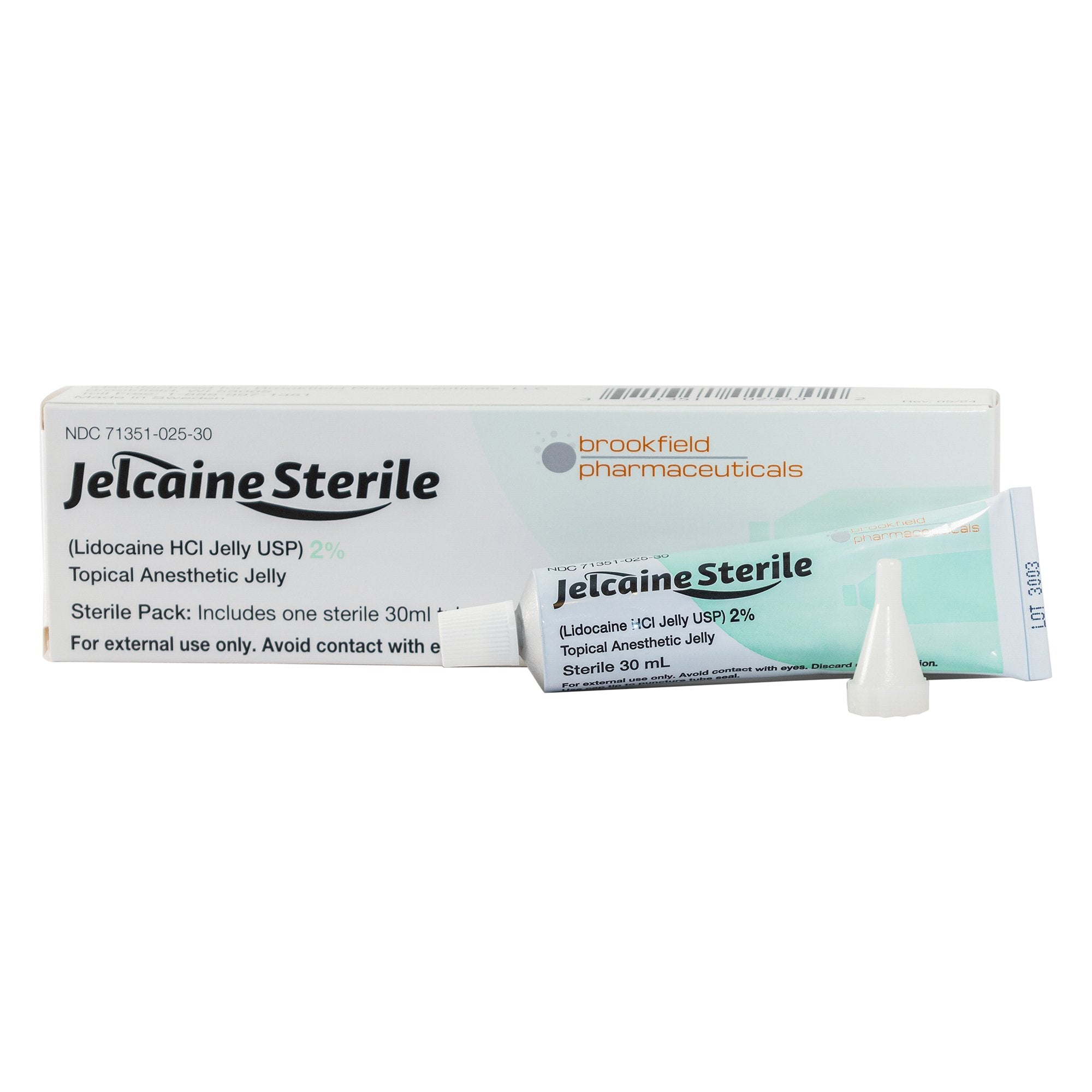 Topical Pain Relief 2% Strength Lidocaine HCl Topical Gel 30 mL