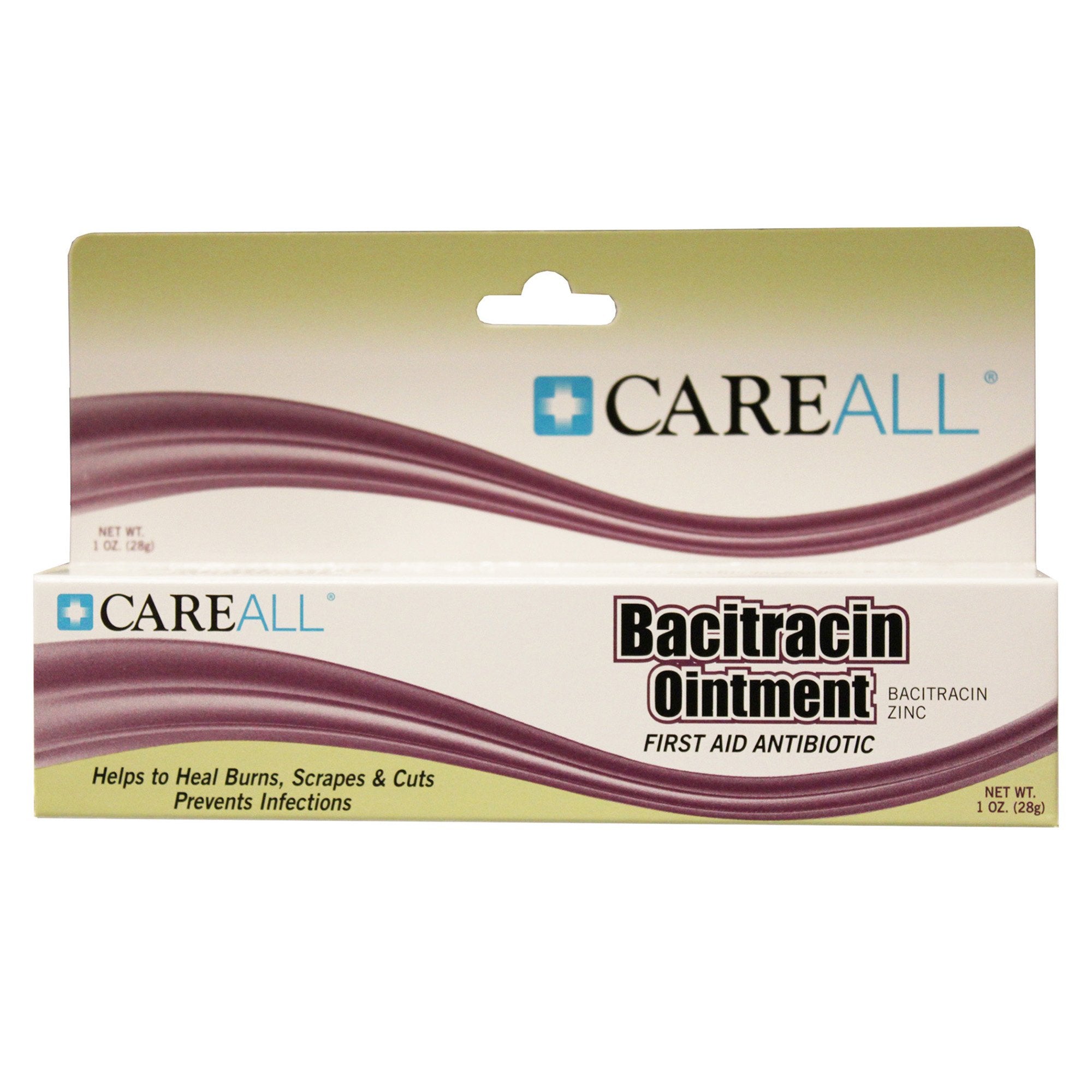 First Aid Antibiotic Bacitracin CareALL® Ointment 1 oz. Tube