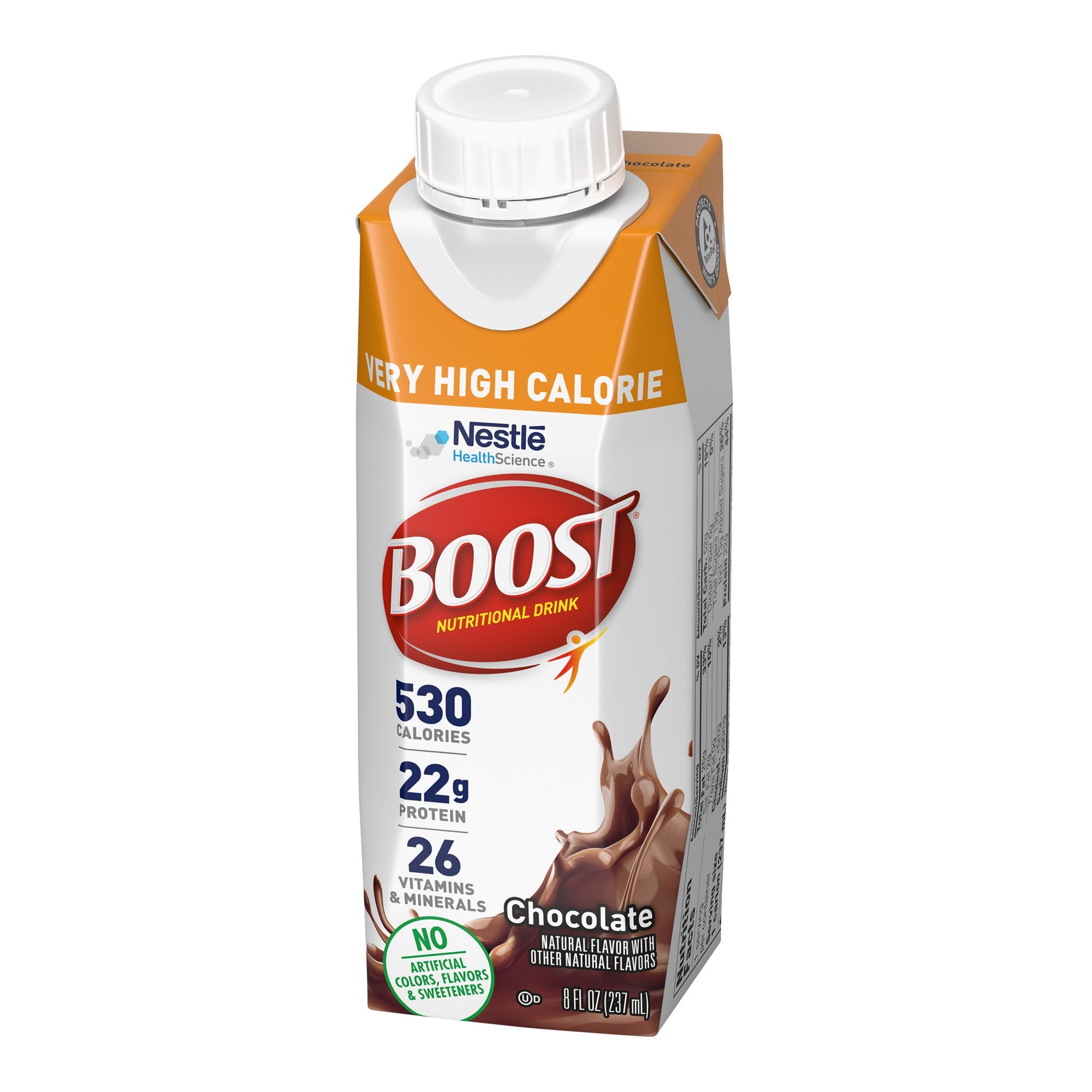 Oral Supplement Boost® Very High Calorie Chocolate Flavor Liquid 8 oz. Reclosable Carton - image 4
