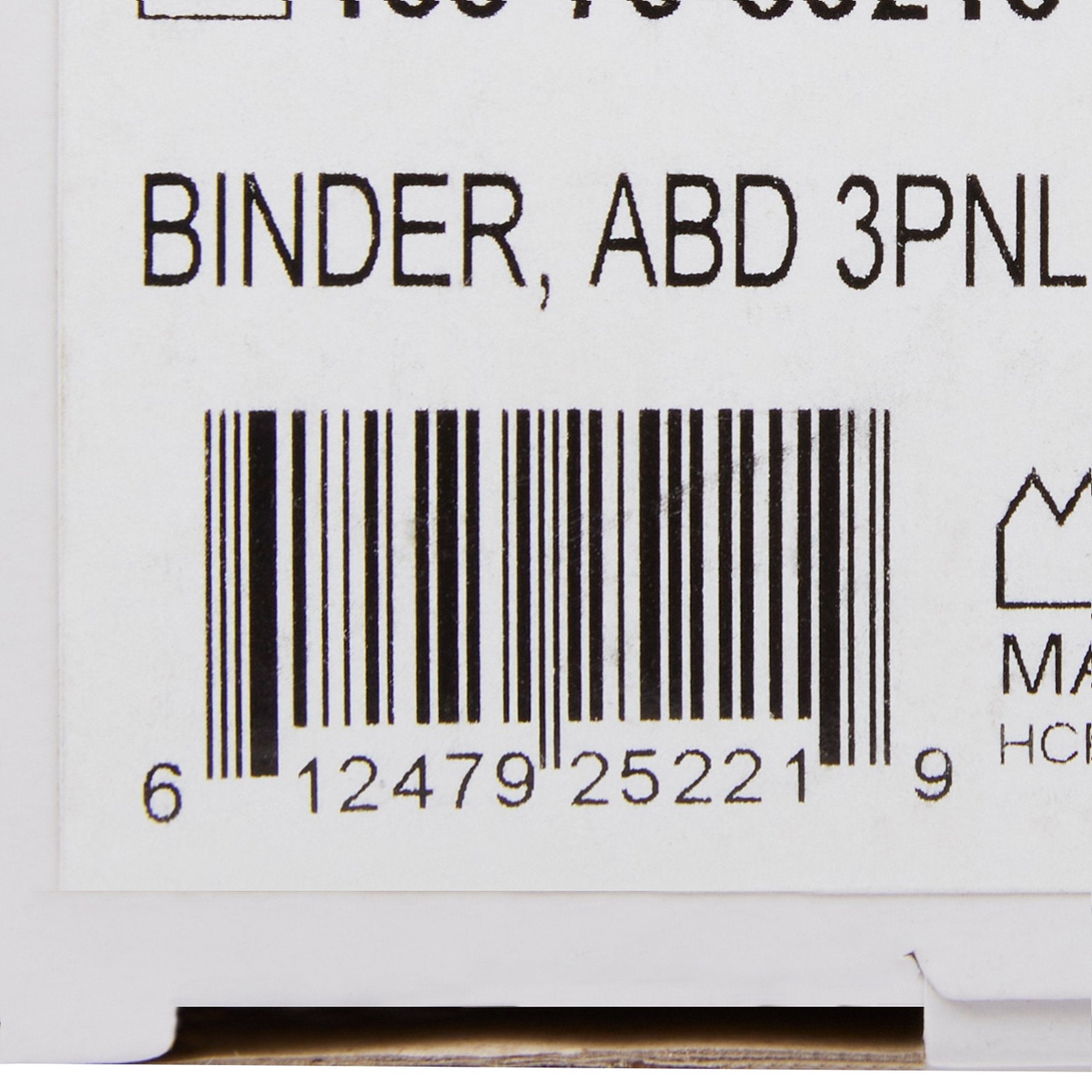 McKesson 3-Panel Abdominal Binder, Large / Extra Large (1 Unit)