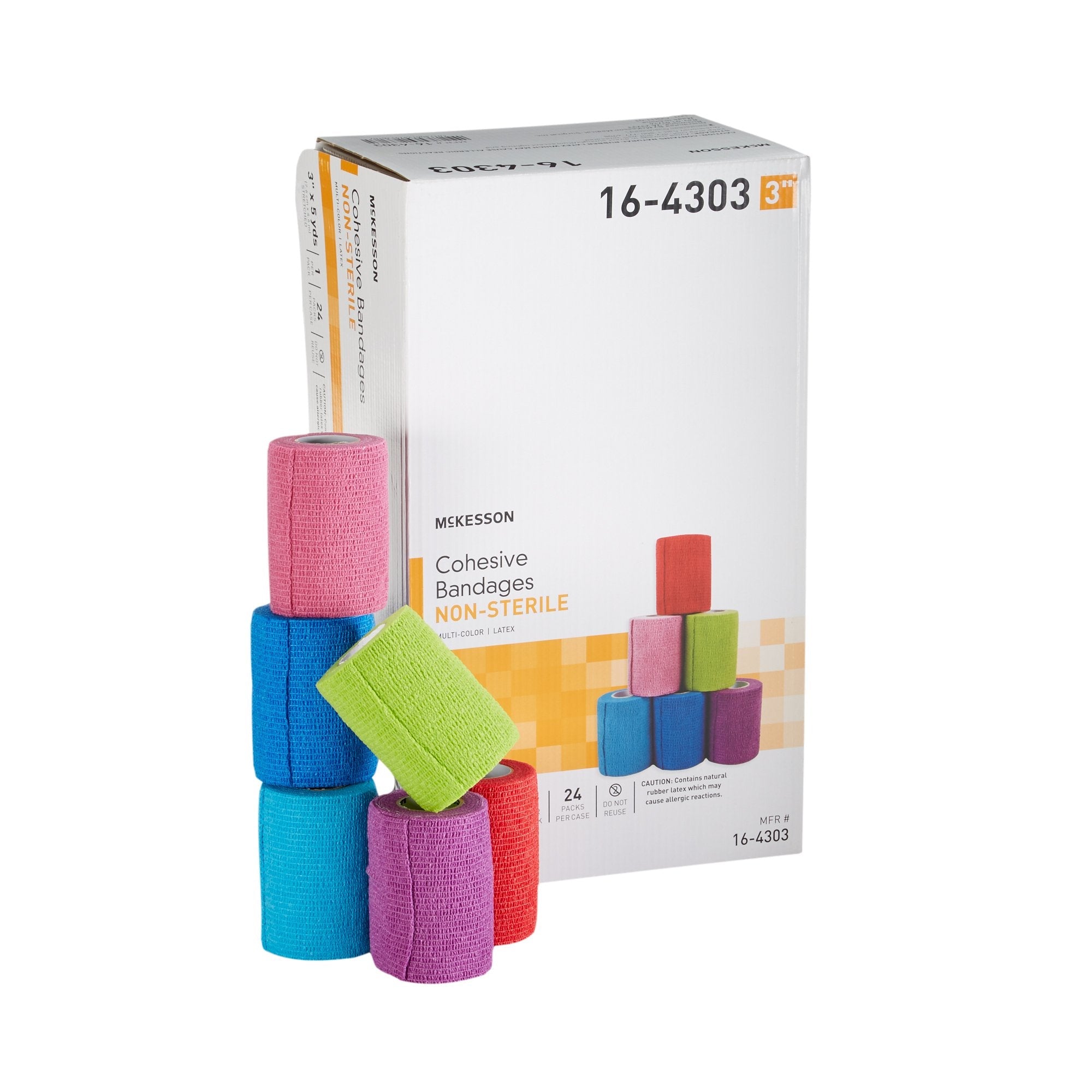 McKesson Self-adherent Closure Cohesive Bandage, 3 Inch x 5 Yard (1 Unit)