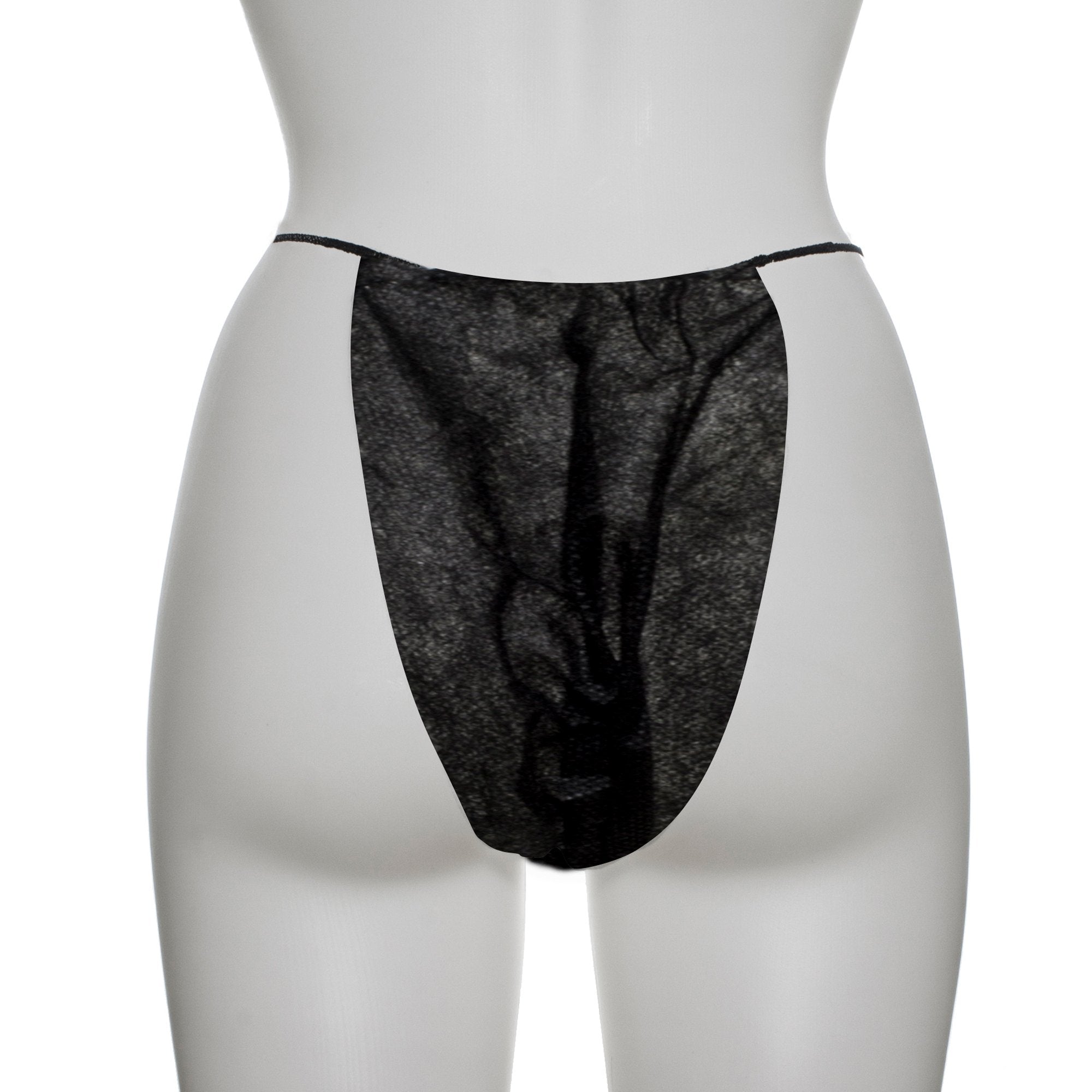 Reflections™ Disposable Bikini Panty, Black (1000 Units)
