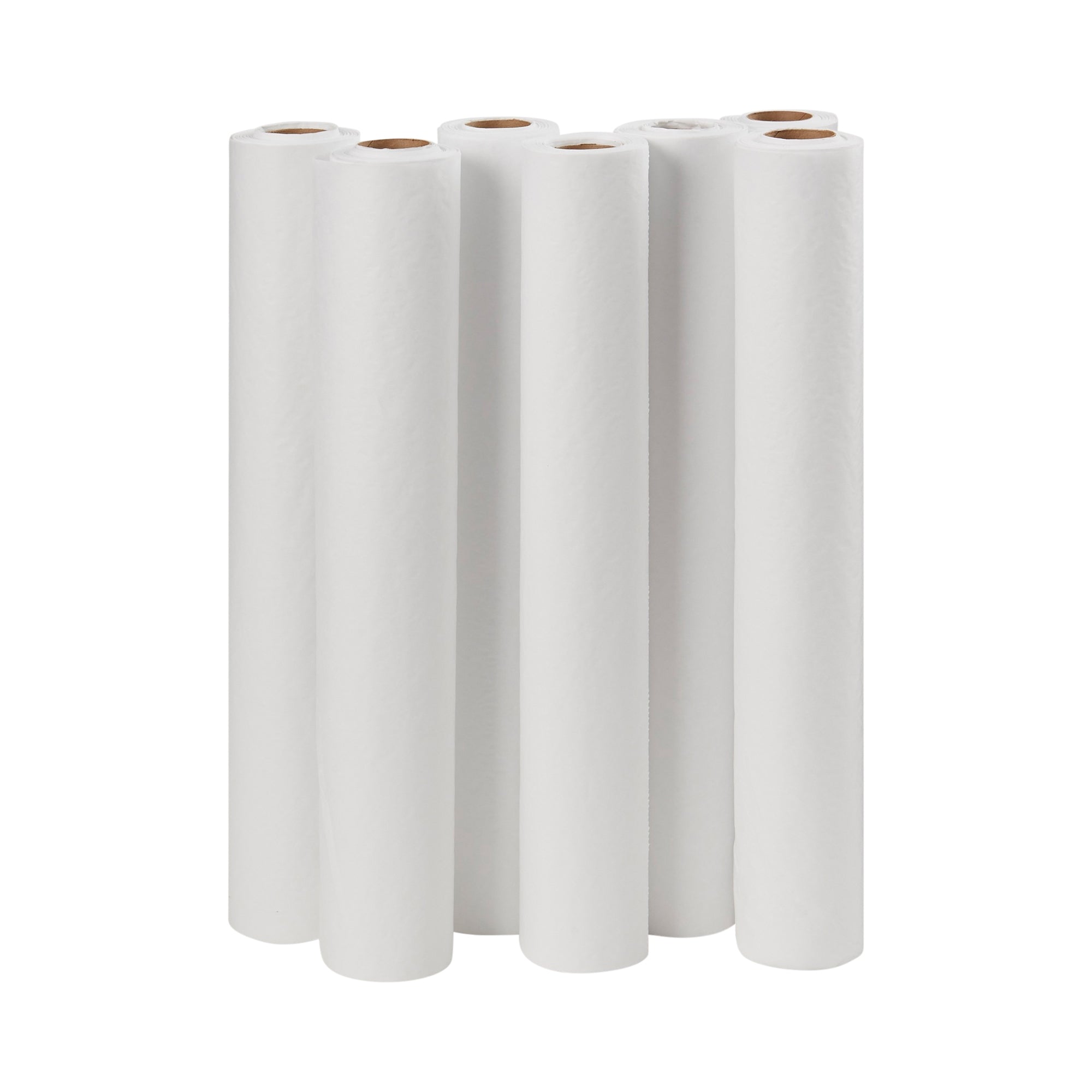 McKesson Smooth Table Paper, 18"x200' White, Medical Exam Roll (12 Pack)