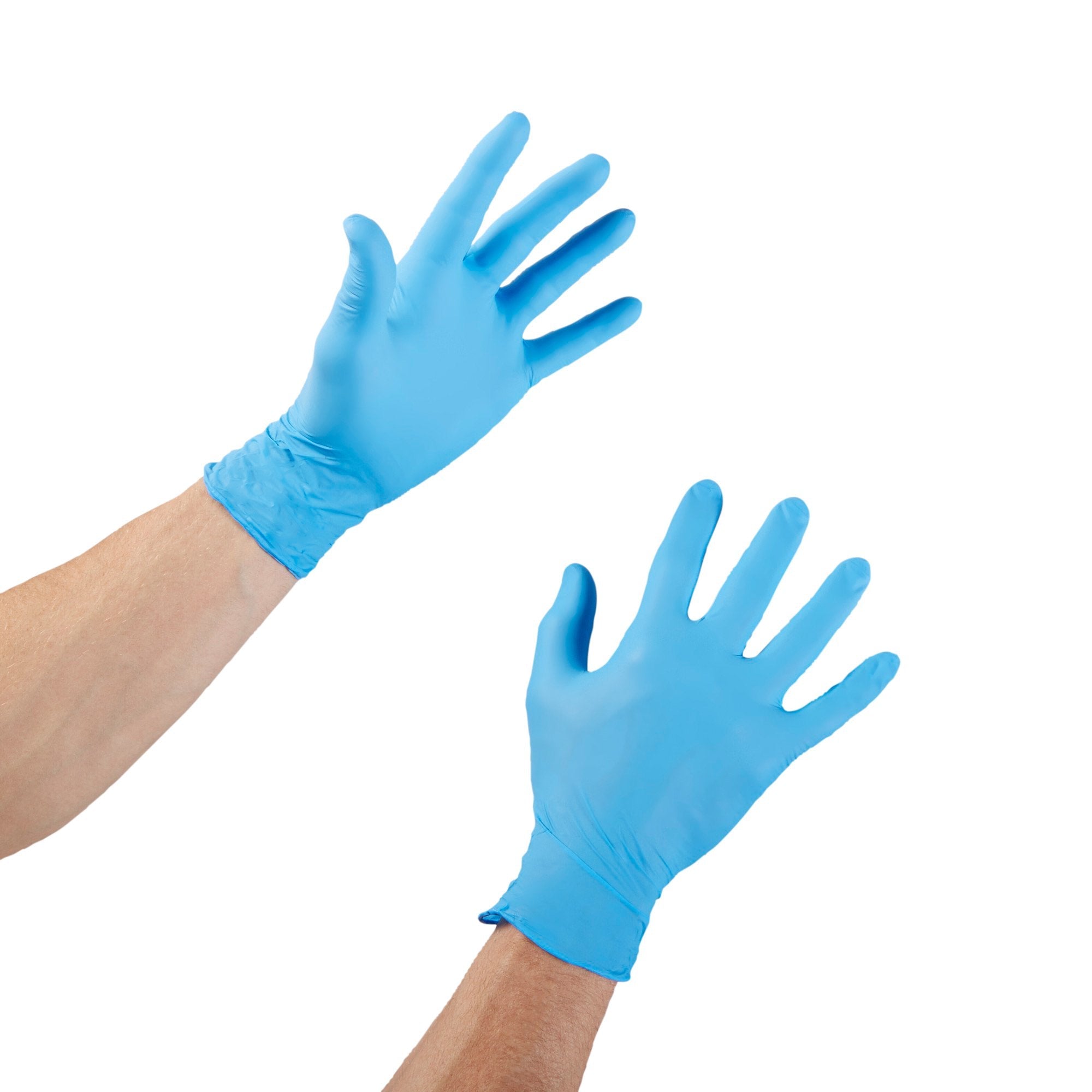 McKesson Confiderm 3.8 Medium Nitrile Exam Gloves, Blue - 100 Pack