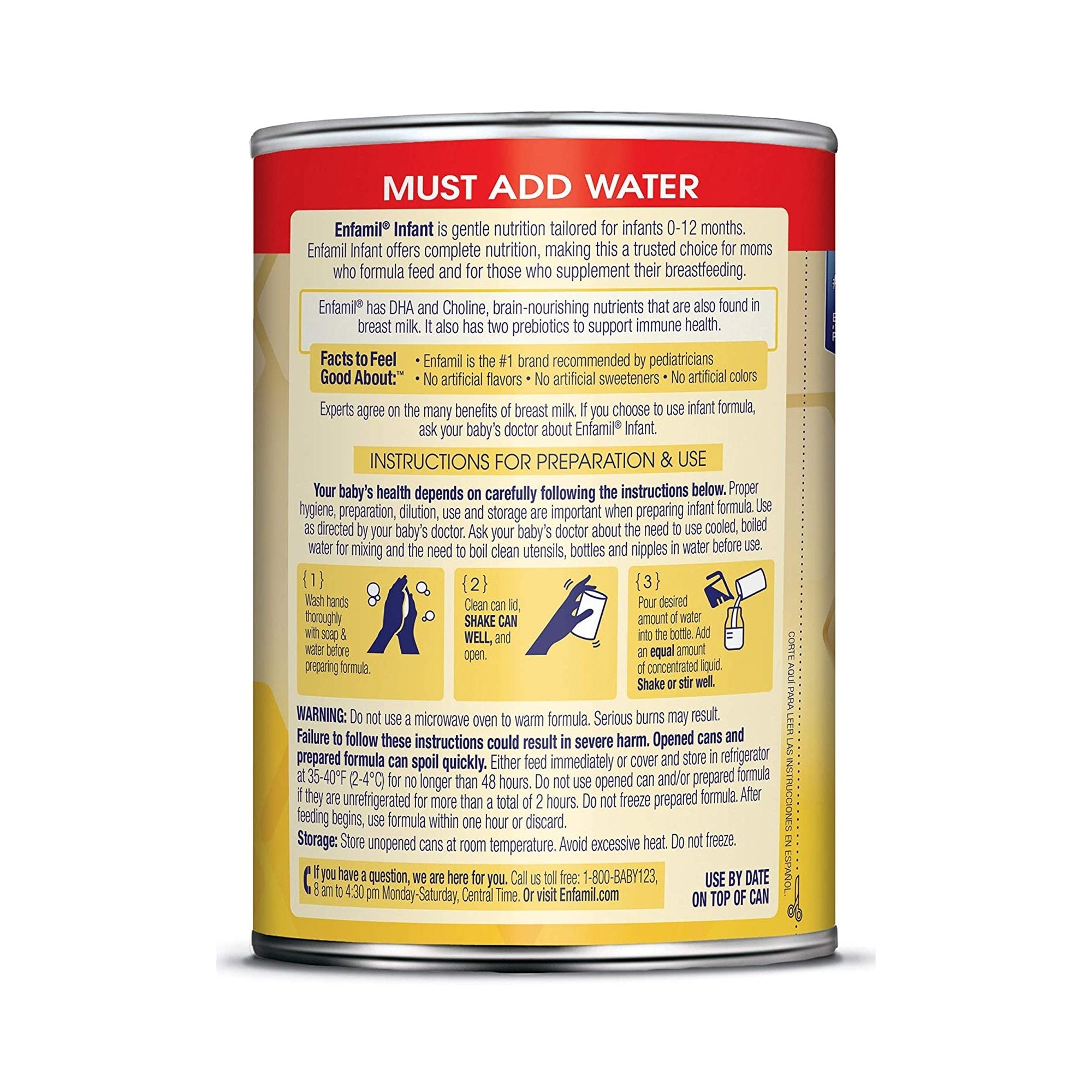 Enfamil® Liquid Concentrate Infant Formula, 13-ounce Can (1 Unit)