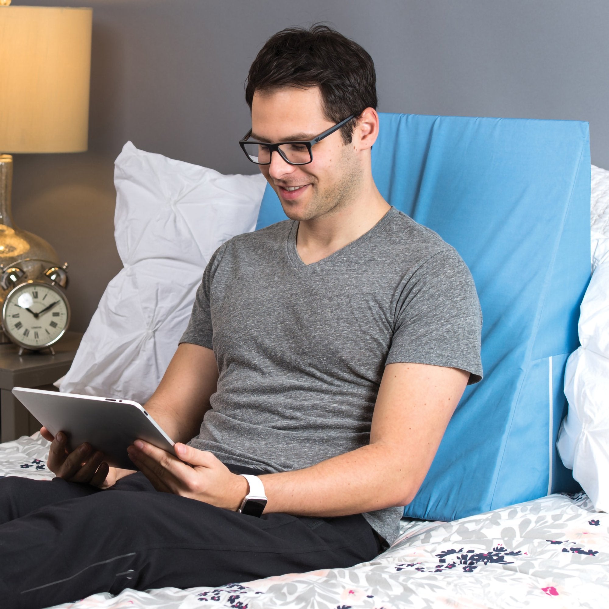 DMI® Positioning Wedge, 7 Inch, Blue (1 Unit)