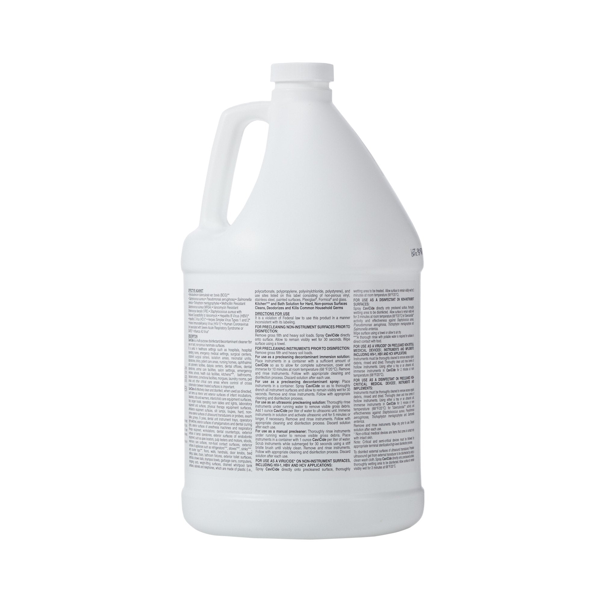 CaviCide Surface Disinfectant - Alcohol Based, 1 Gal Jug, Multi-Surface Cleaner
