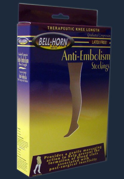 Bell-Horn® Thigh Length Anti-embolism Stockings, 3X-Large, Beige (1 Unit)