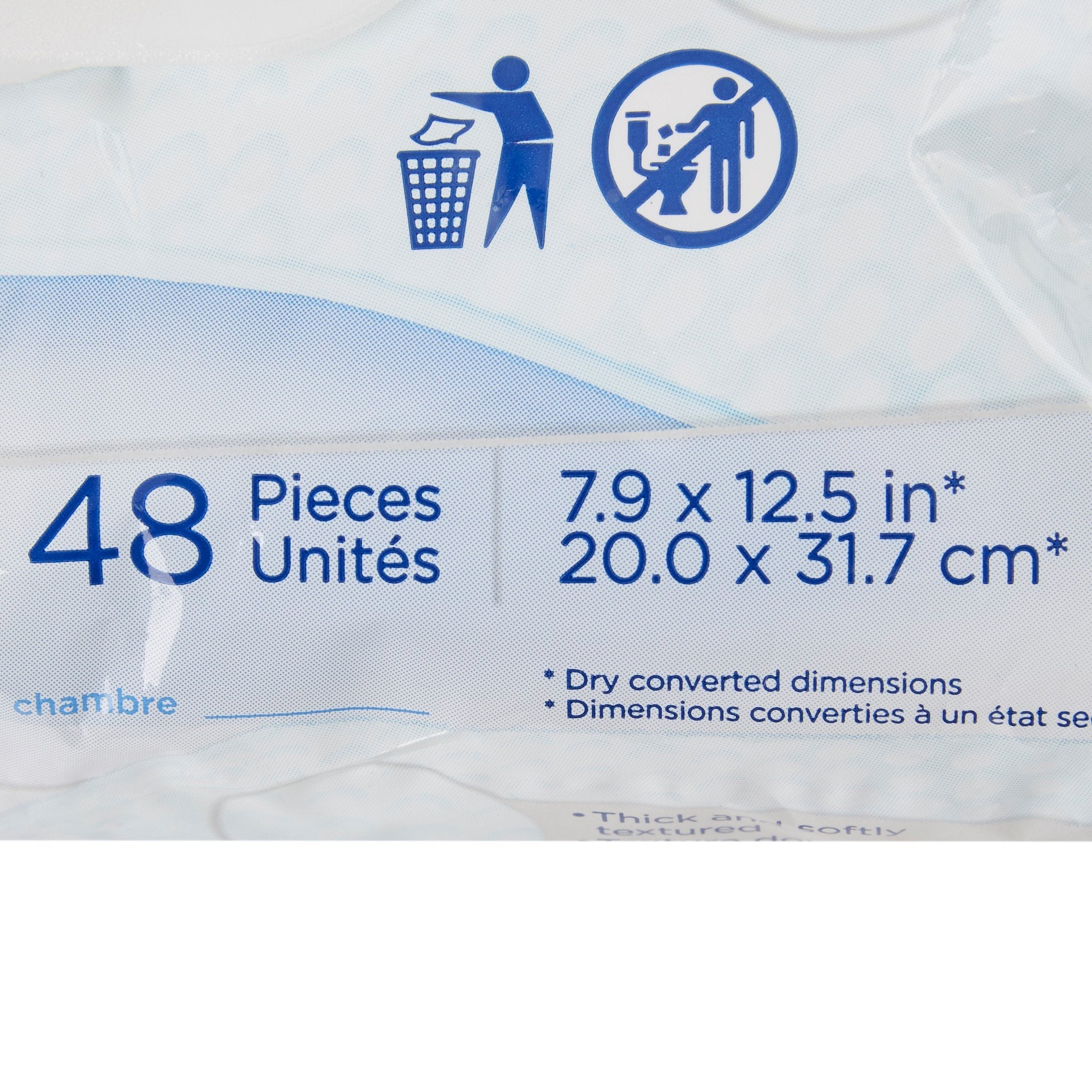 Tena Ultra Unscented Washcloths (48 Units)