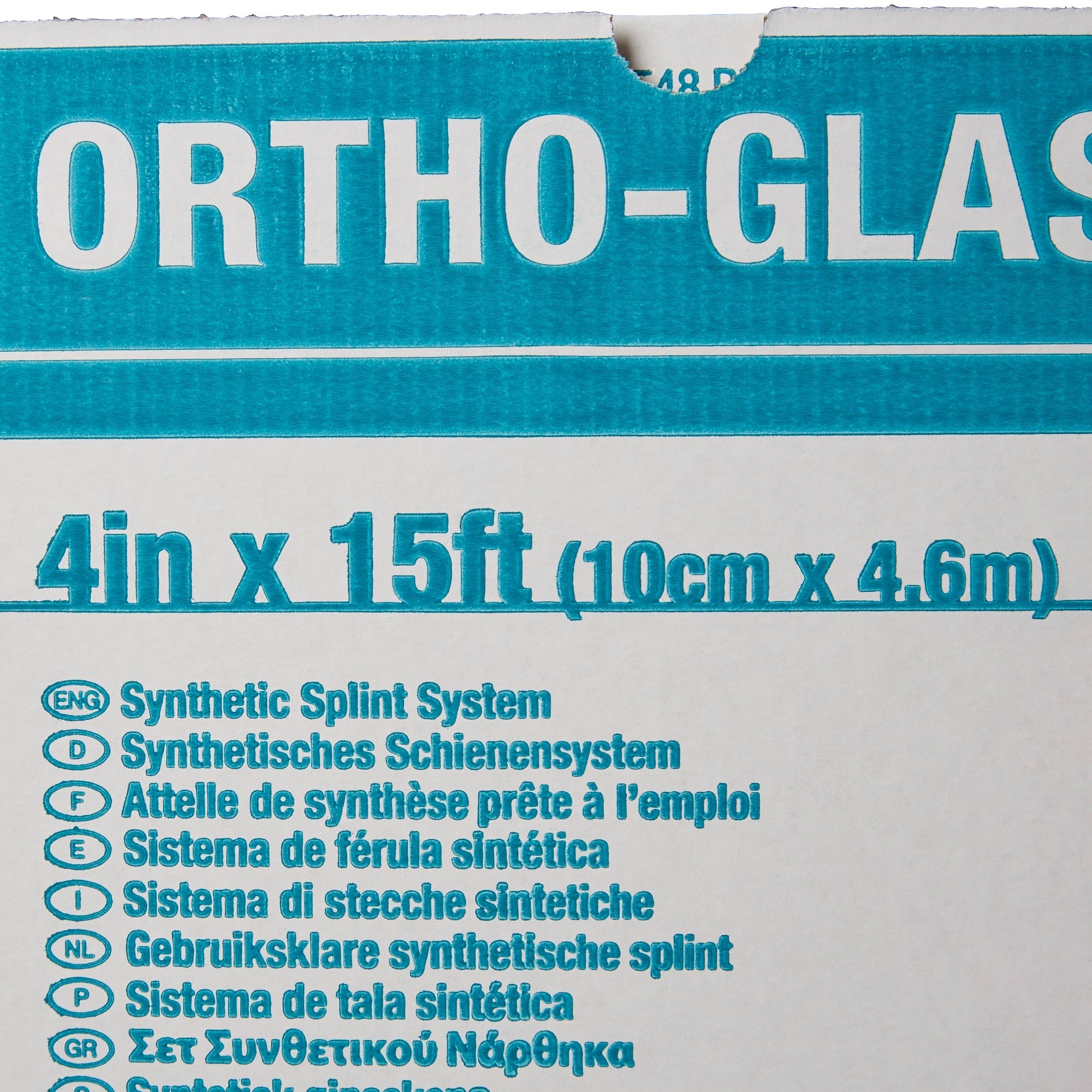 Ortho-Glass® Splint Roll, White, 4 Inch x 5 Yard (1 Unit)