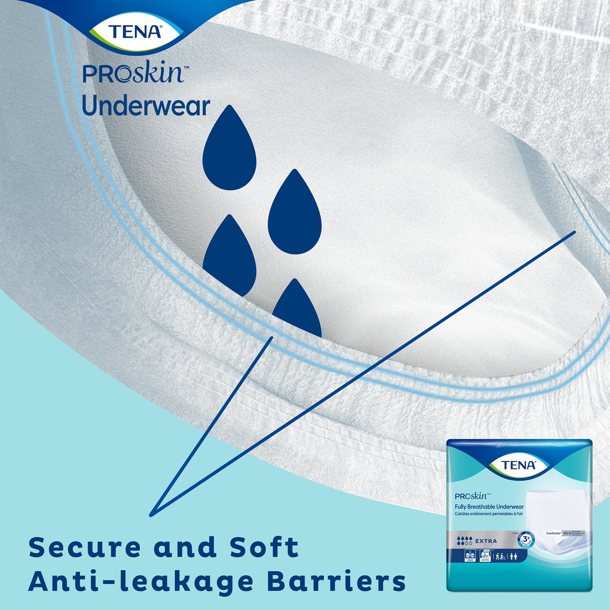 Tena Ultimate Extra Absorbent Unisex Underwear Large - 16 Pack