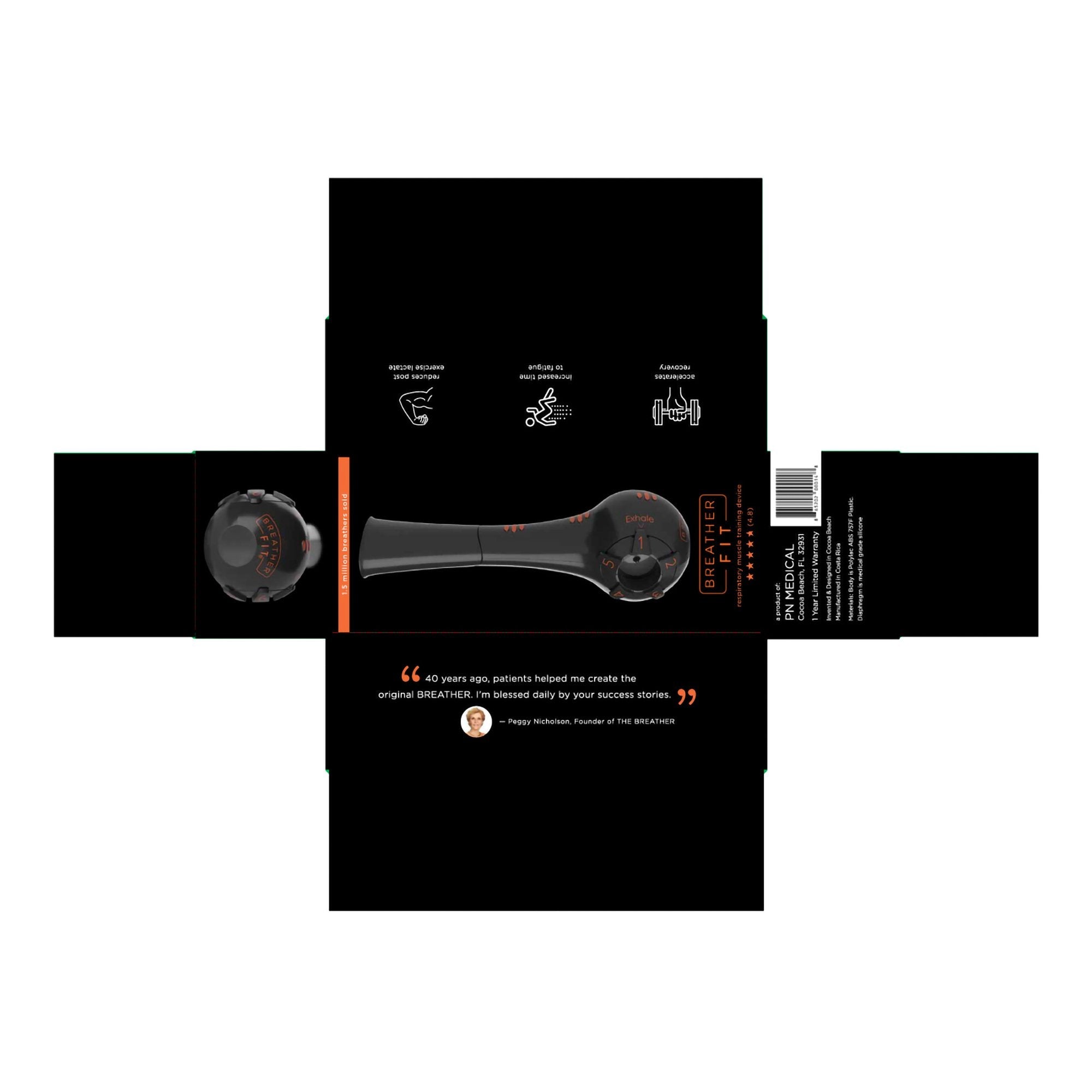 Breather Fit® Respiratory Exerciser (1 Unit)