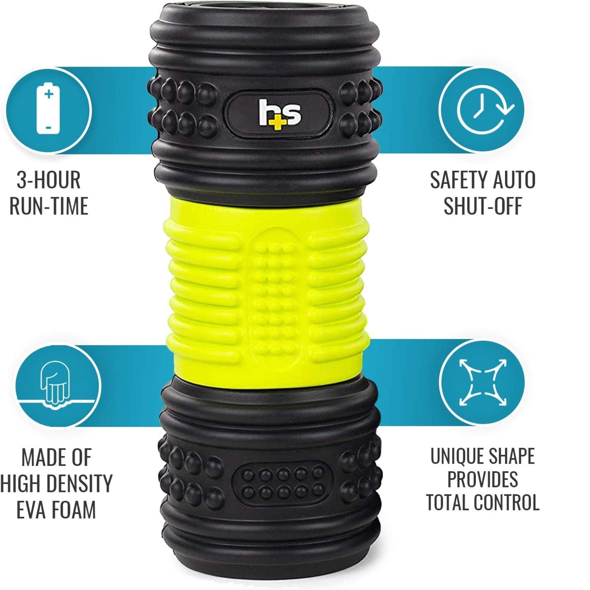 H+S Massaging Foam Roller (1 Unit)