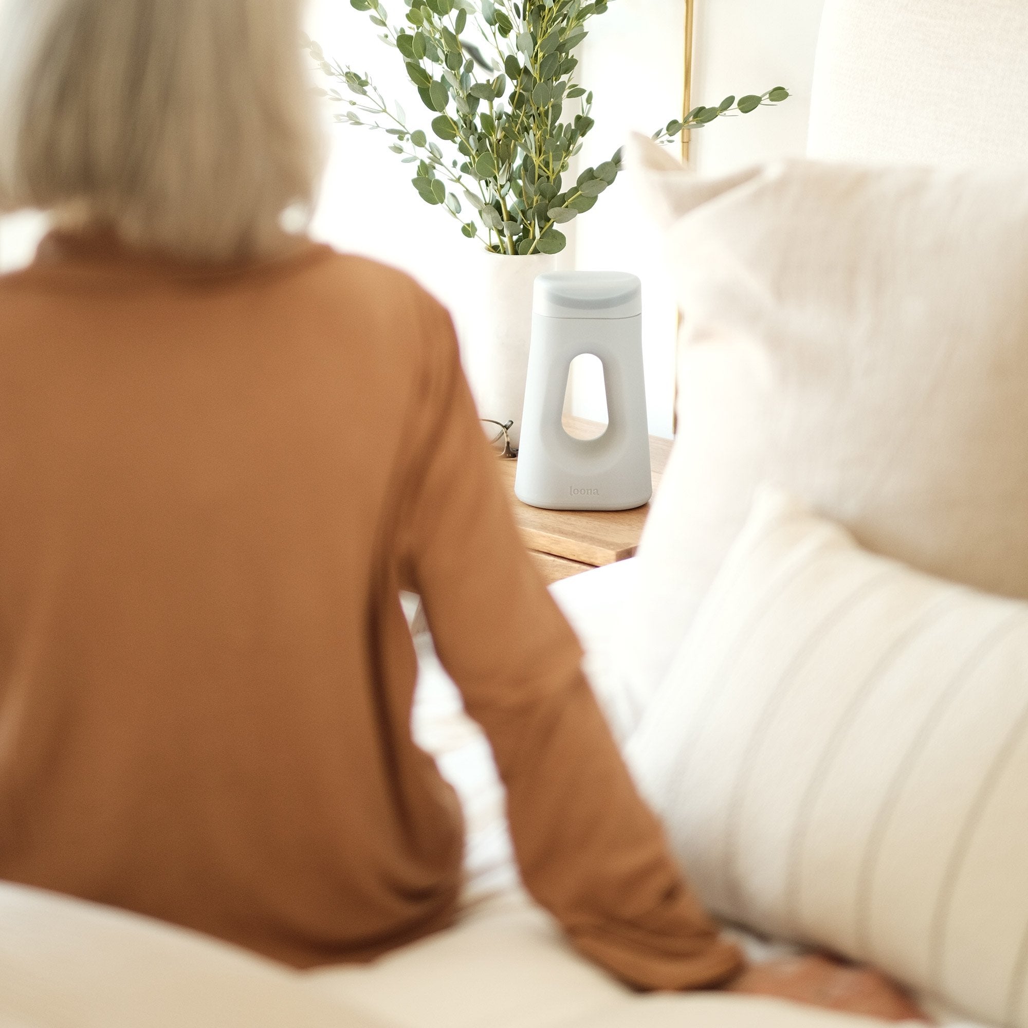 The Loona Female Urinal, Moon Grey (24 Units)