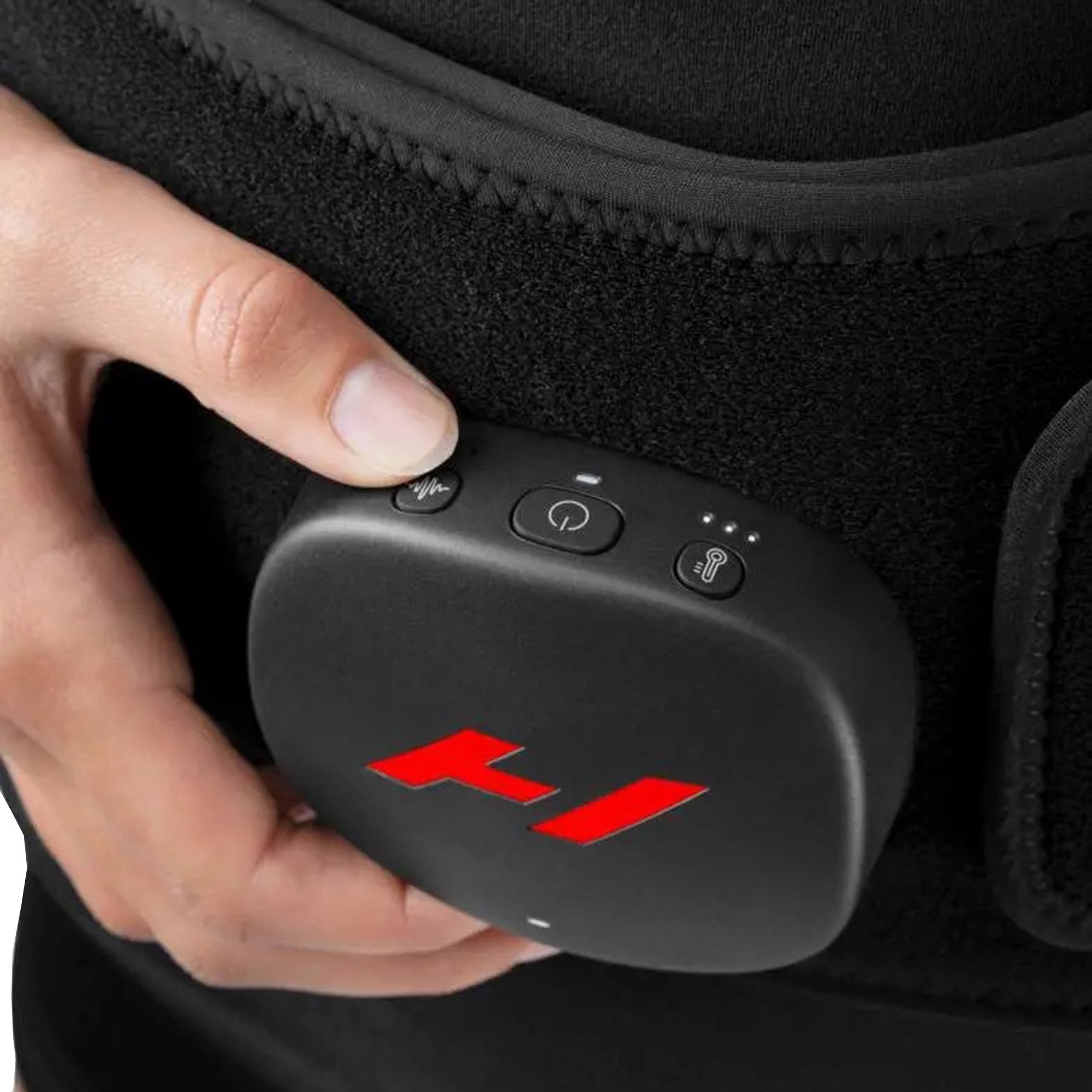 Hyperice Venom 2 Back Heat and Massage Therapy Wrap, One Size Fits Most (1 Unit)