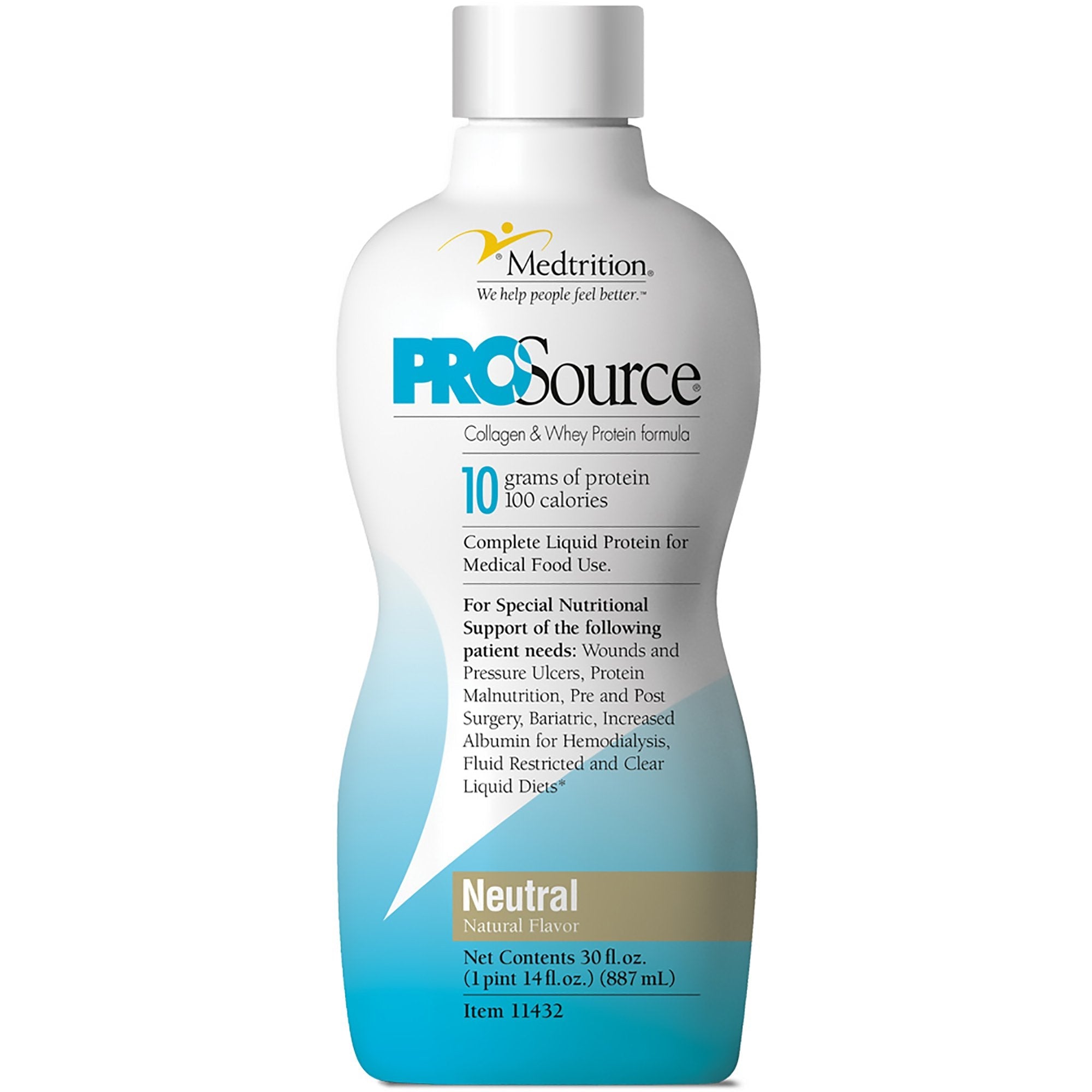 ProSource™ Collagen and Whey Protein Formula, 30-ounce Bottle (1 Unit)