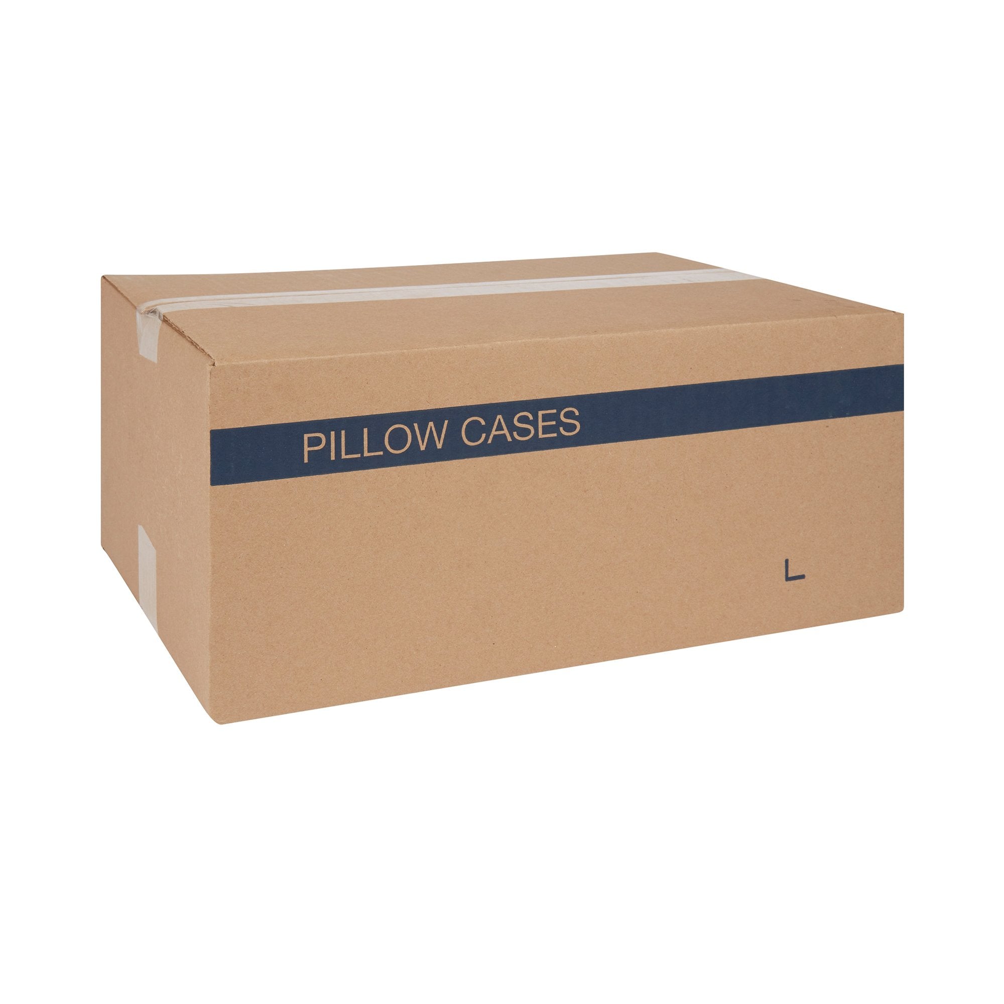 McKesson White Tissue/Poly Pillowcase Set, 21x30" - 100 Pack, Disposable