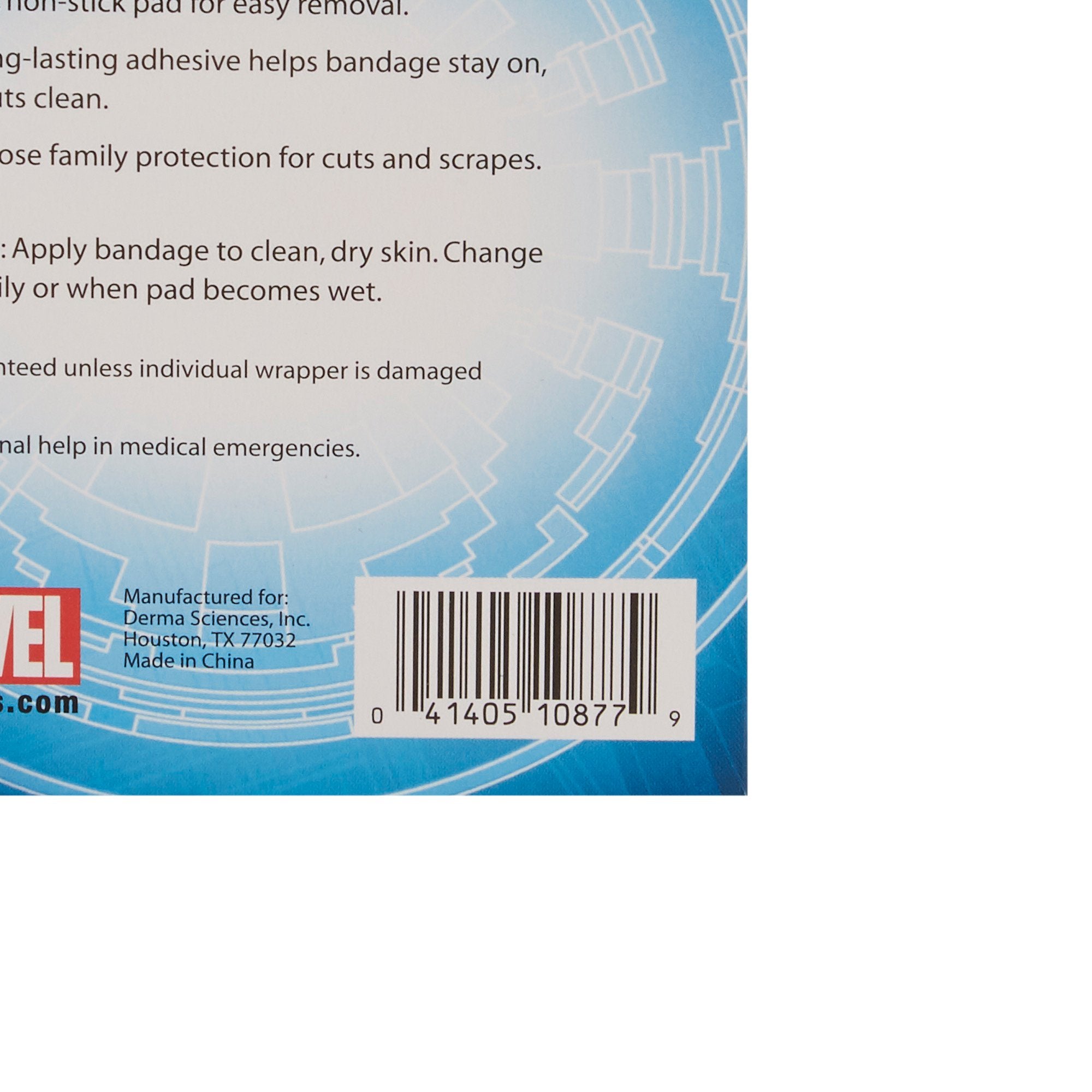 American White Cross Stat Strip Adhesive Strip, 3/4 x 3 Inch, Spider-Man Design (100 Units)