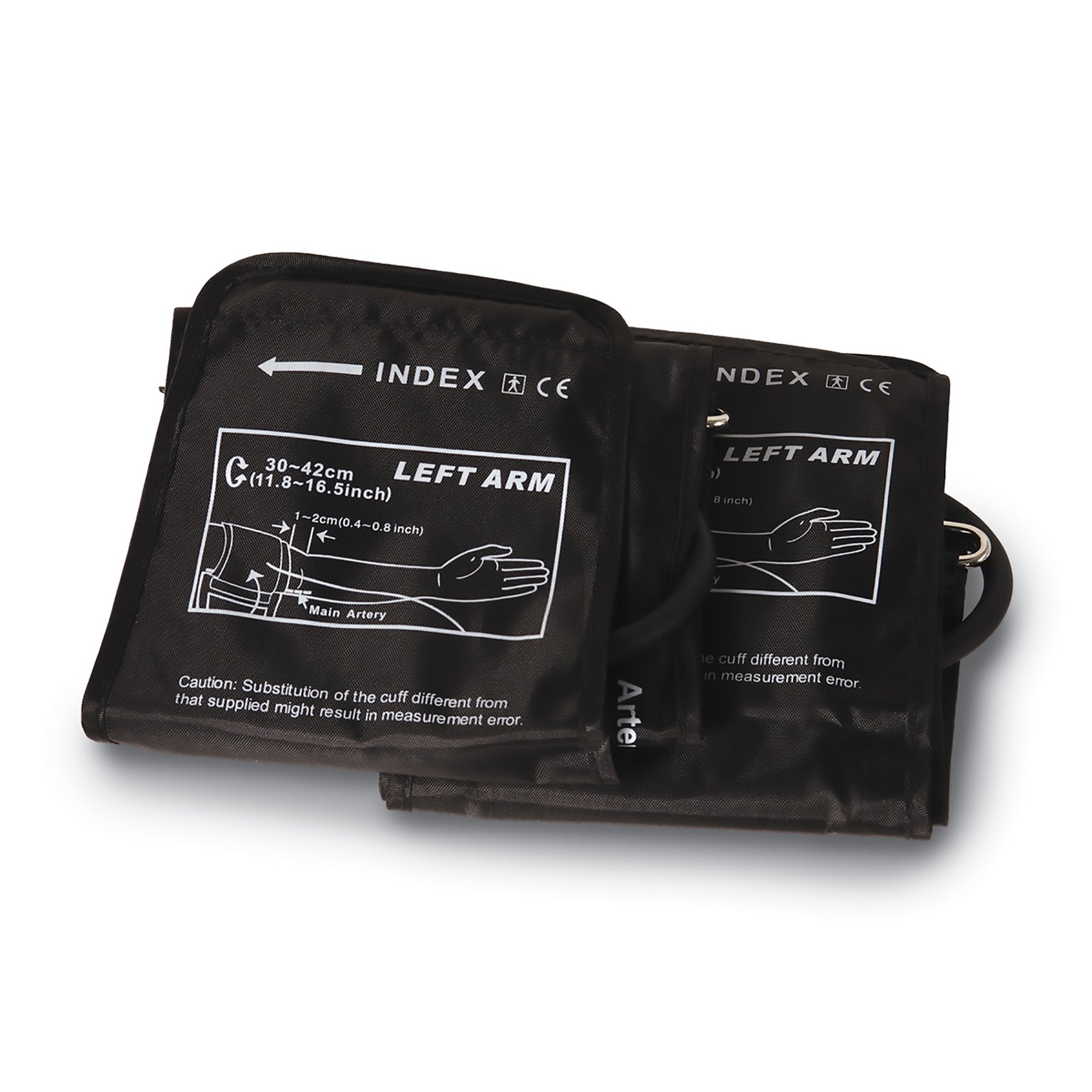 Mabis 1-Tube Blood Pressure Monitor, Digital, Black Cuff (1 Unit)