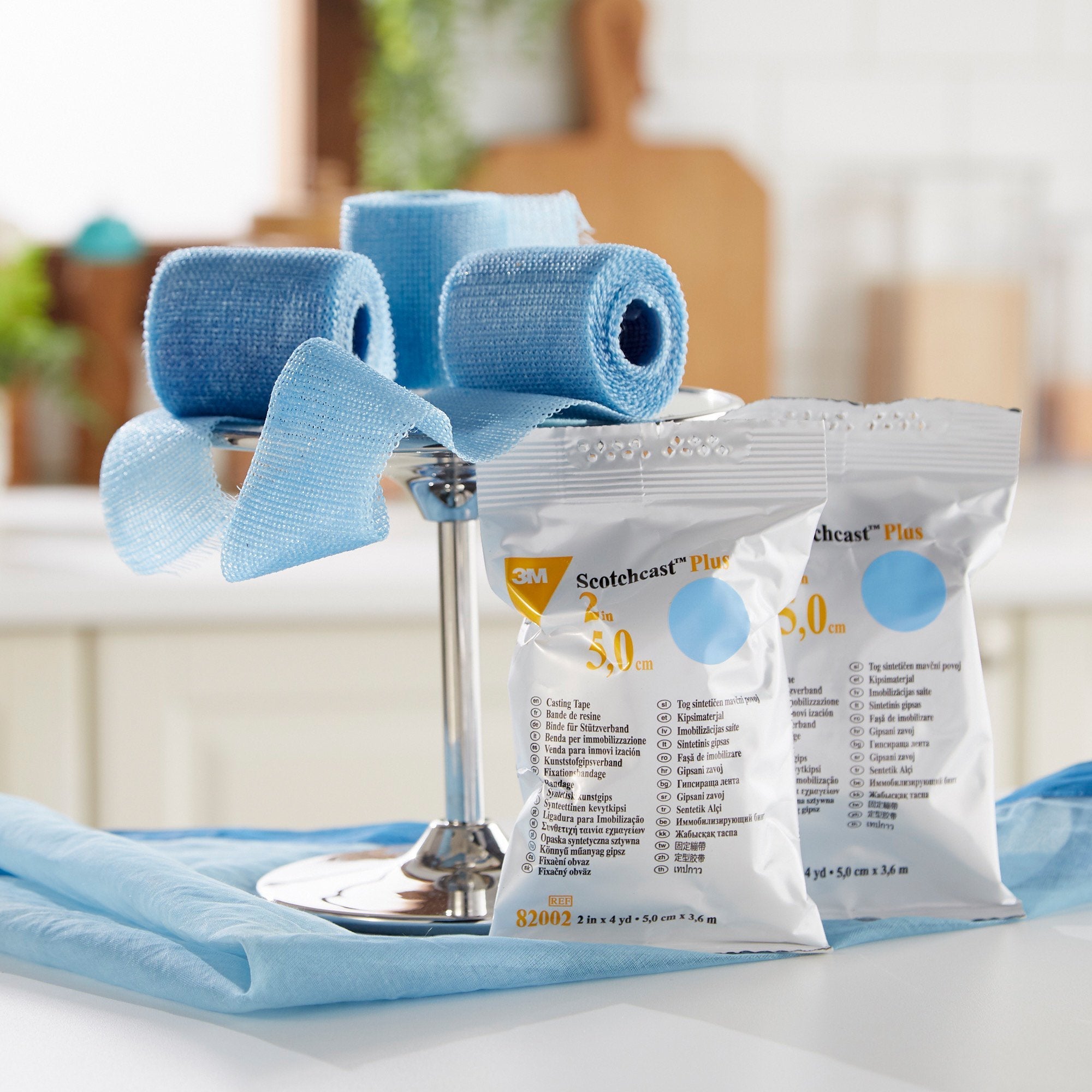 3M™ Scotchcast™ Plus Light Blue Cast Tape, 2 Inch x 4 Yard (10 Units)