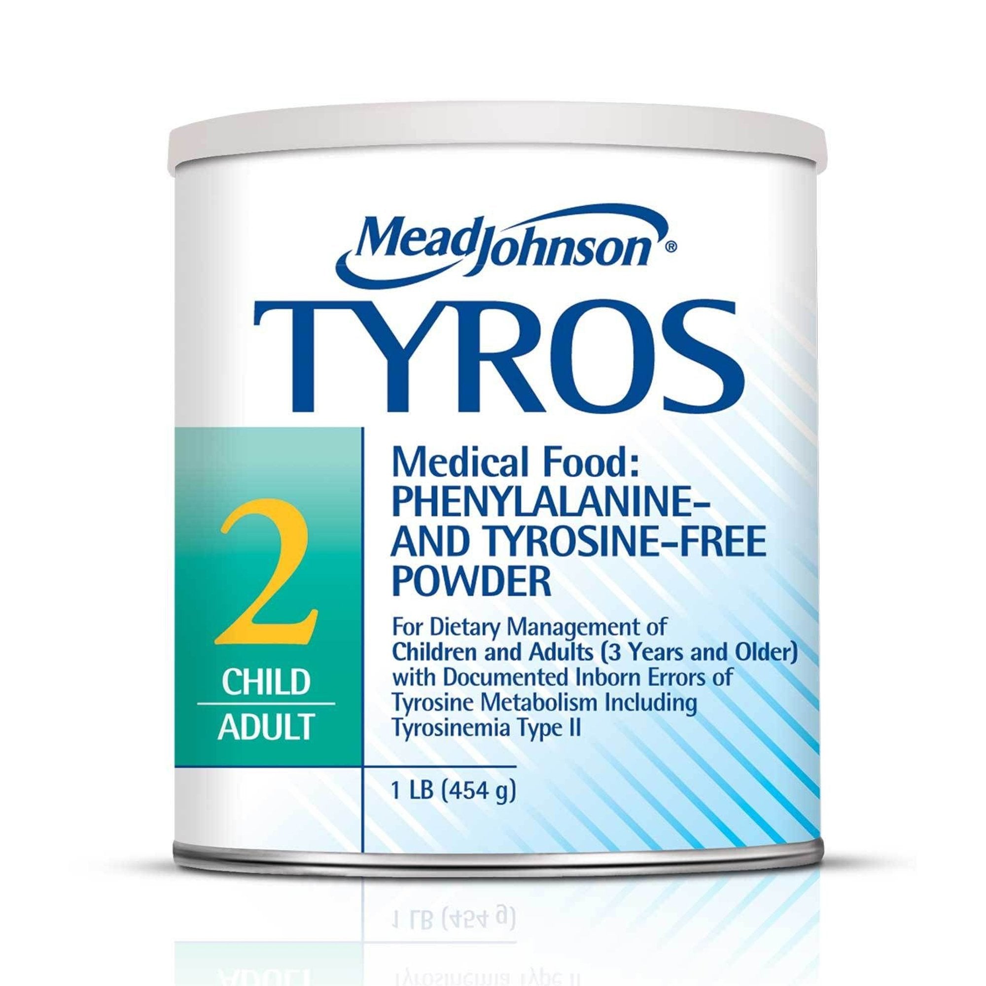 Tyros 2 Mixed Berry Flavor Medical Food for the Dietary Management of Tyrosine Metabolism, 1 lb. Can (1 Unit)
