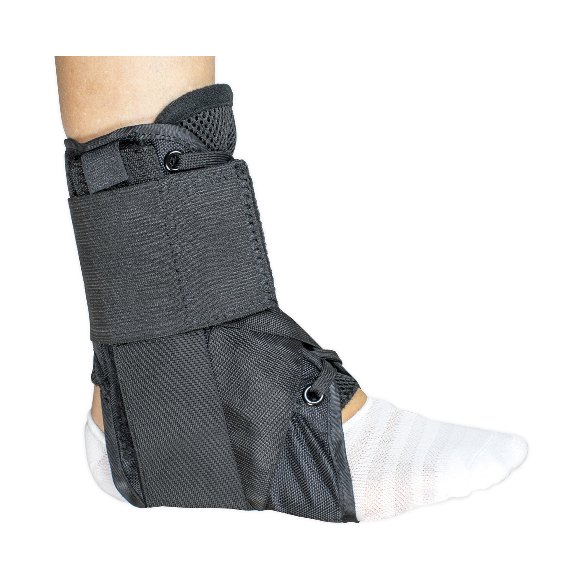 McKesson Low Profile Open Heel Open Toe Ankle Brace, Small (1 Unit)