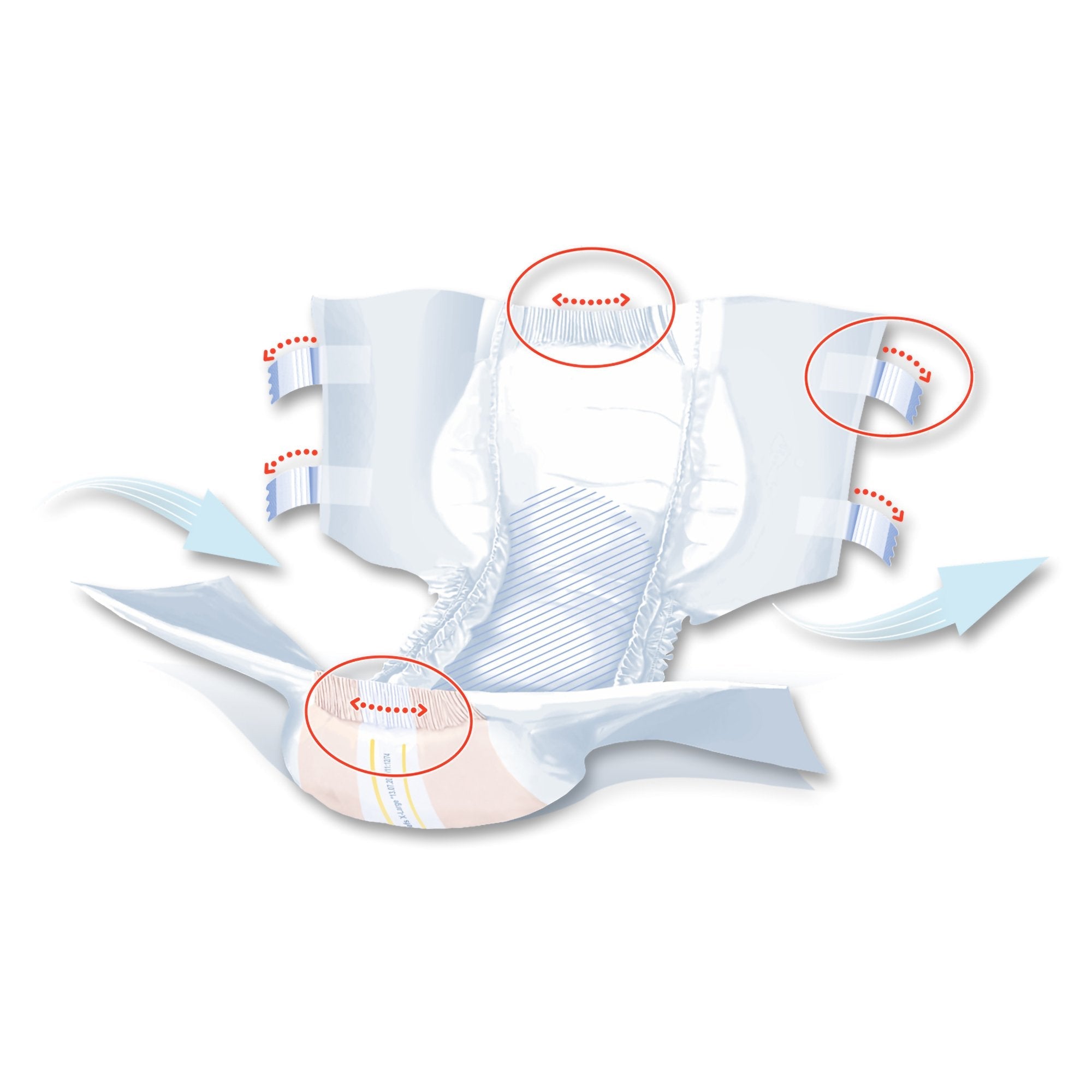 Seni® Super Plus Severe Absorbency Incontinence Brief, Extra Large (25 Units)