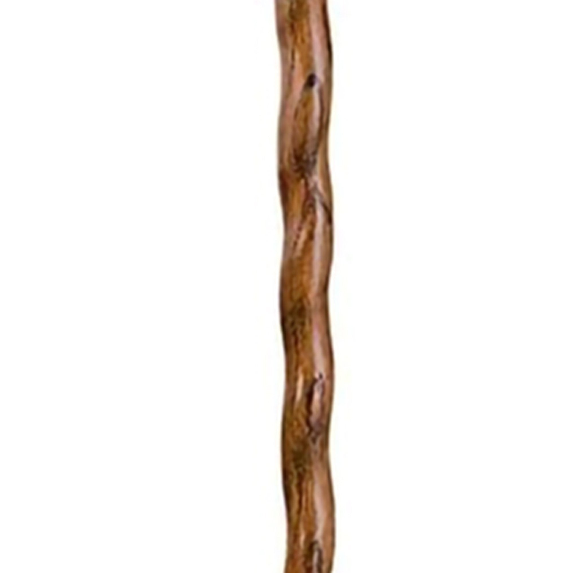 Brazos™ Twisted Oak Ergonomic Fitness Handcrafted Walking Stick, 48-Inch, Brown (1 Unit)
