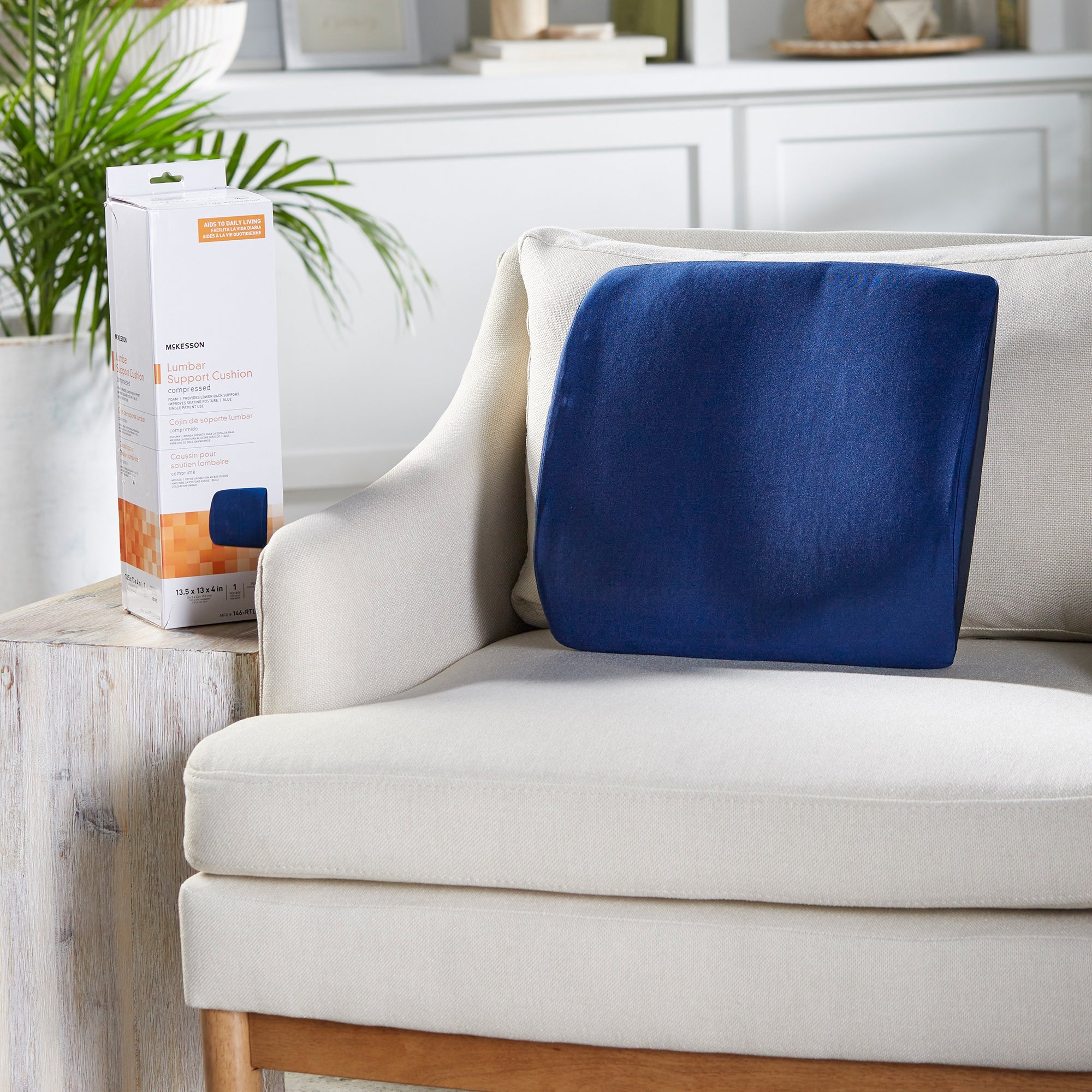 McKesson Compressed Lumbar Support Cushion (1 Unit)