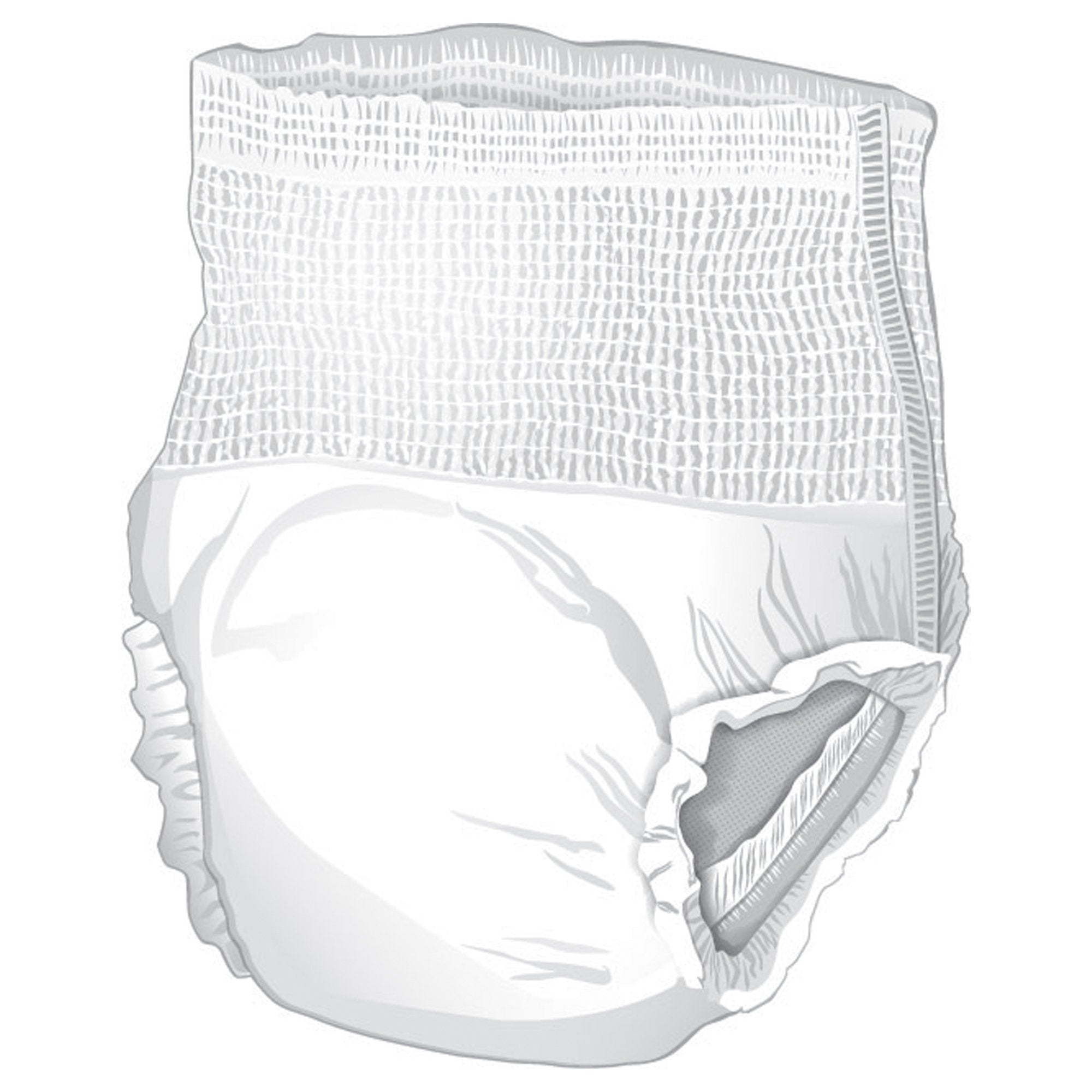 McKesson Super Moderate Absorbent Underwear, Extra Large (14 Units)
