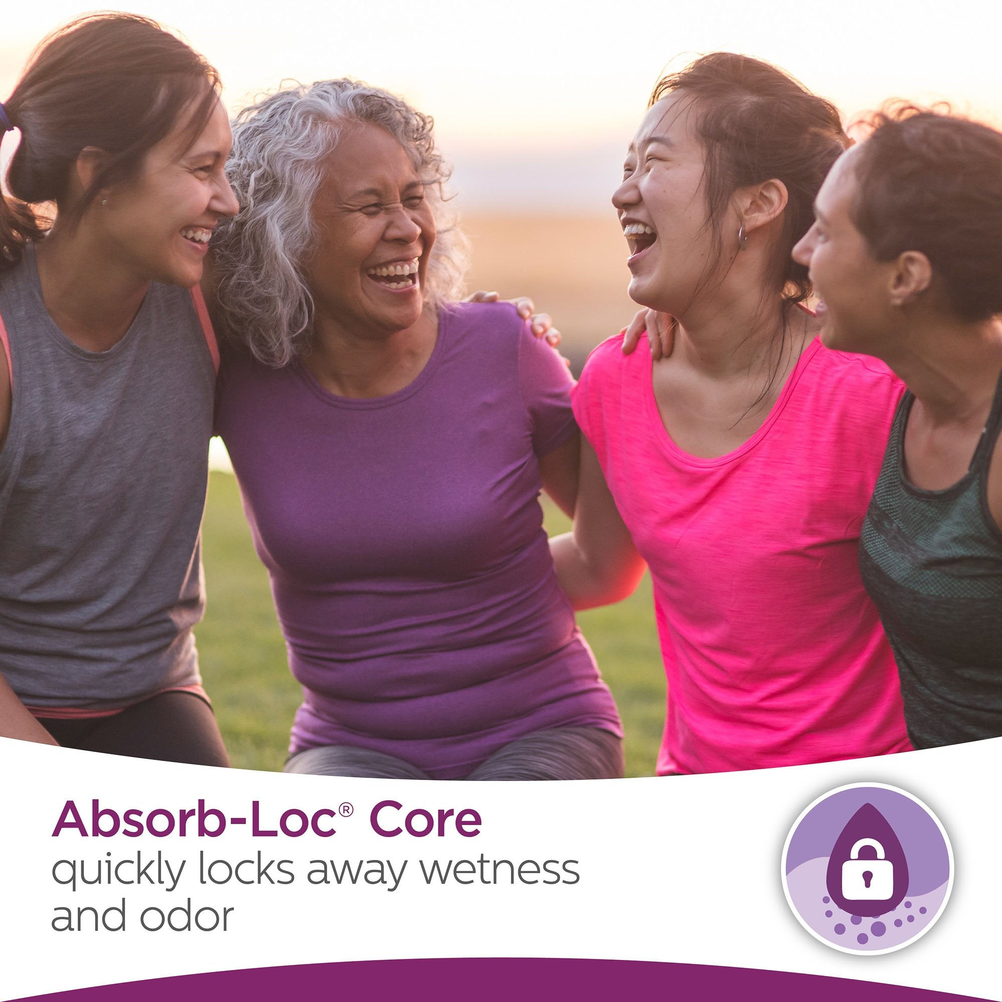 Poise Bladder Control Pads, Light Absorbency, Regular Length, 7.5", Adult, Female, Disposable (26 Units)