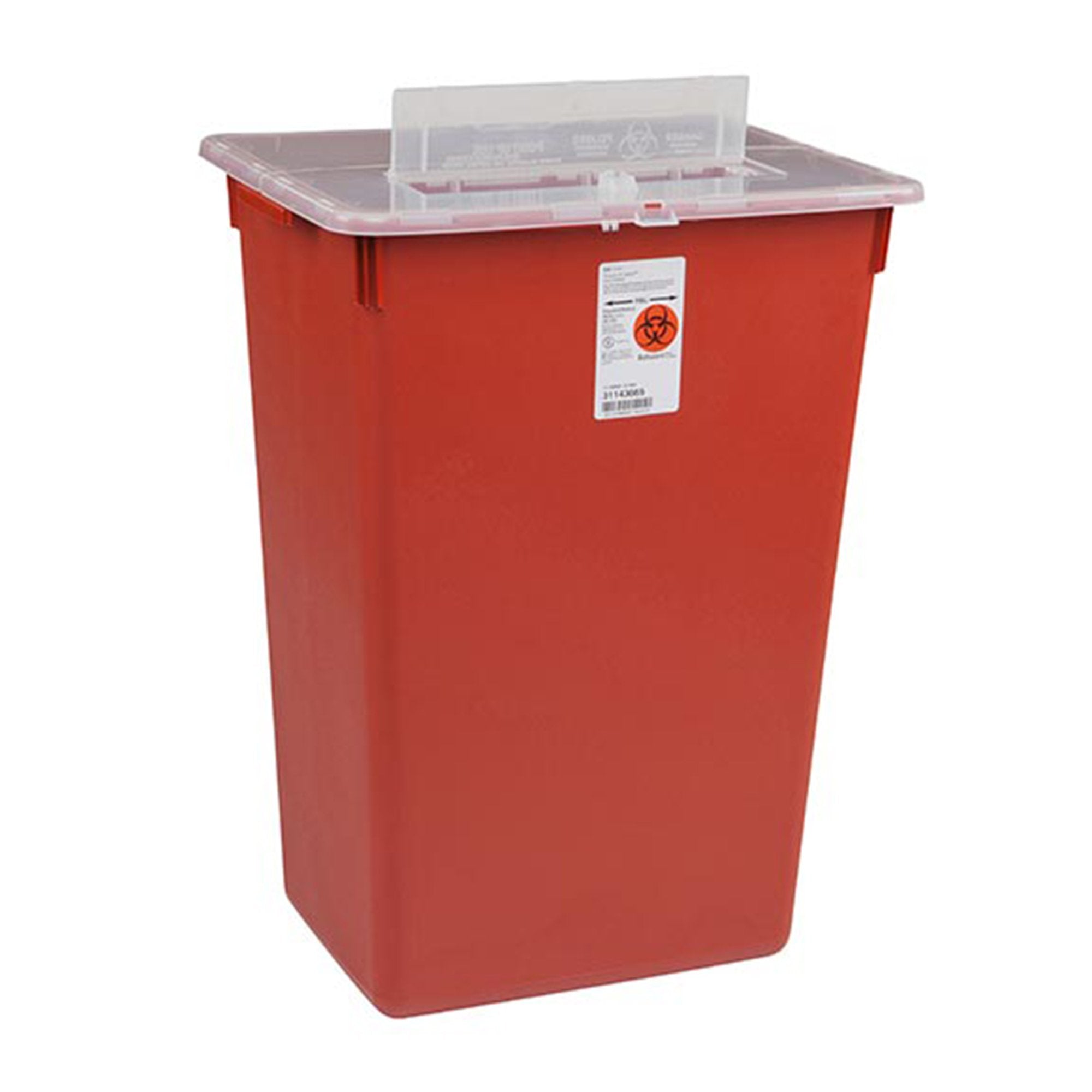 Sharps-A-Gator™ Multi-purpose Sharps Container, 10 Gallon, 15½ x 21½ x 12 Inch (6 Units)