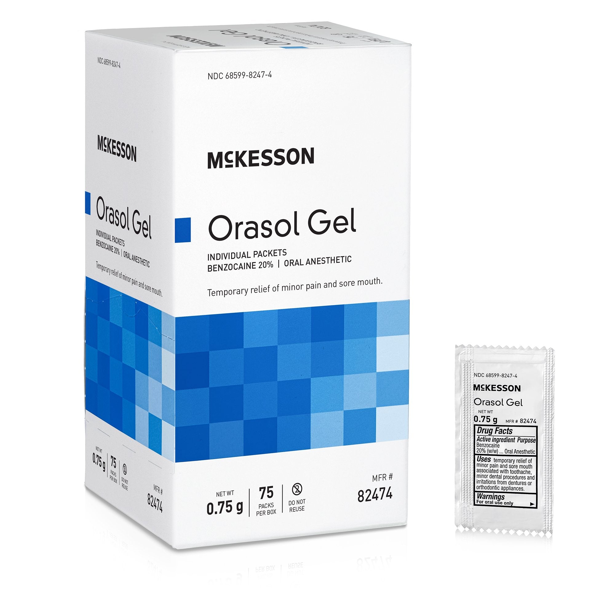 McKesson Benzocaine Oral Pain Relief (75 Units)