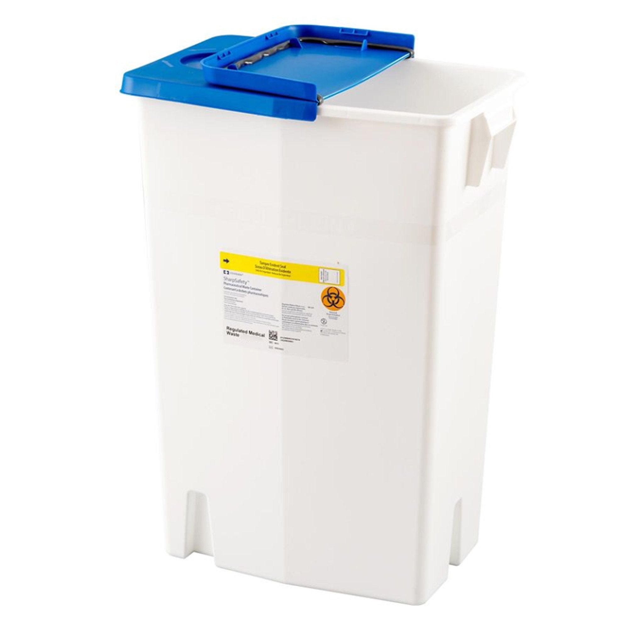 PharmaSafety™ Pharmaceutical Waste Container, 18 Gallon, 26 x 12¾ x 18¼ Inch (1 Unit)