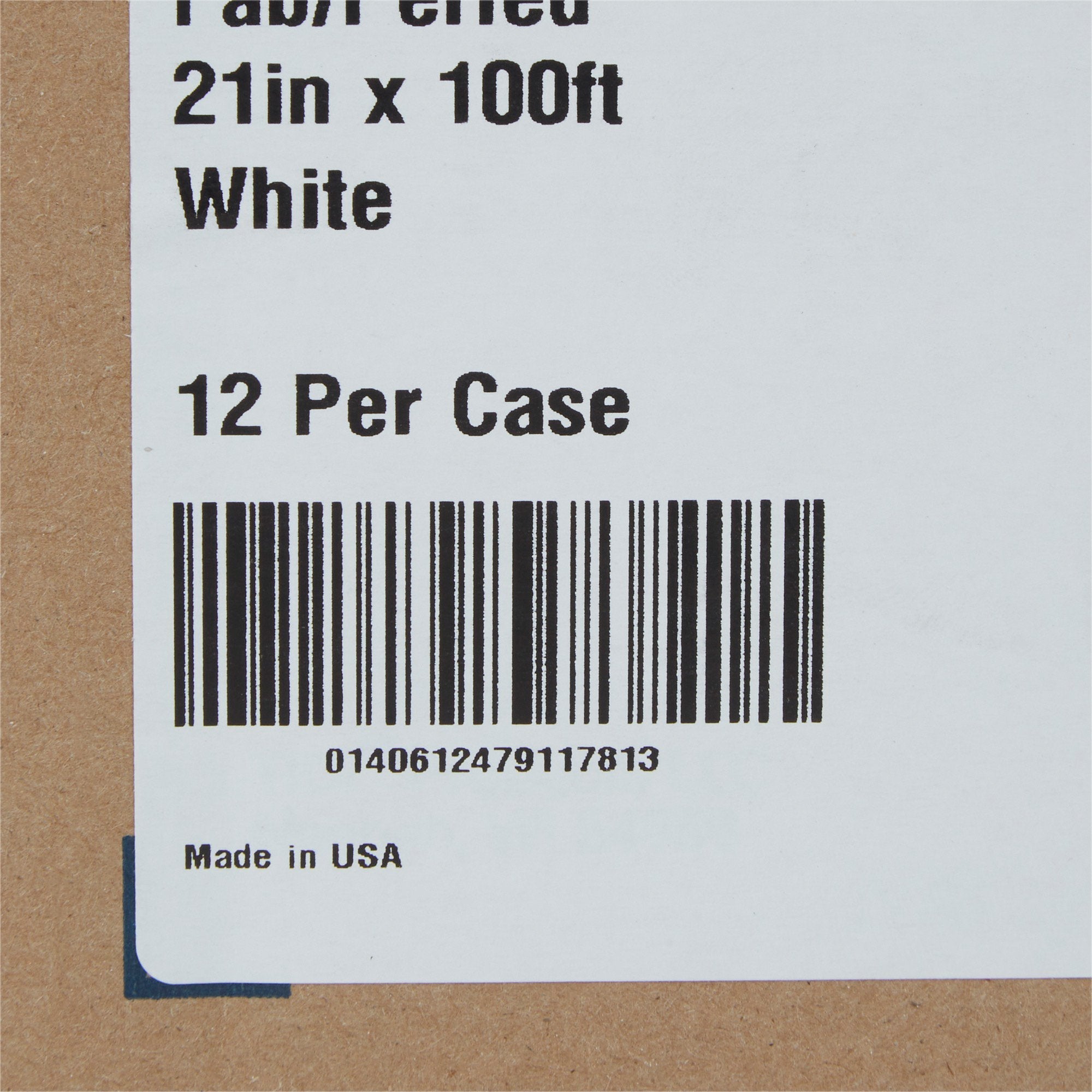 McKesson Crepe Table Paper, 21 Inch x 100 Foot, White (12 Units)