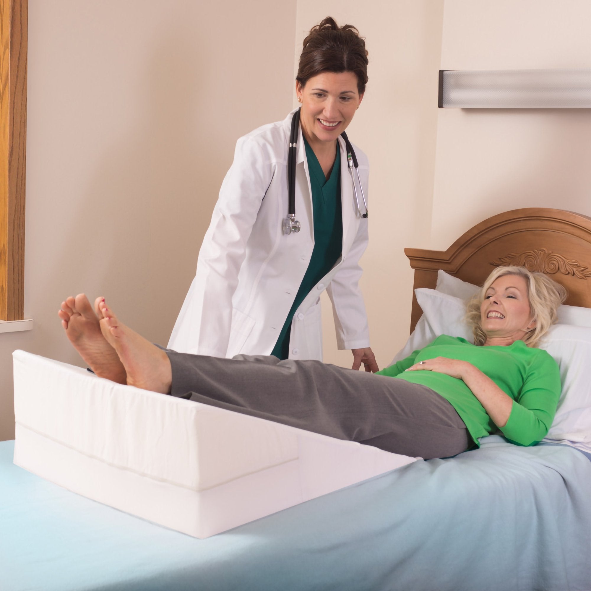 DMI® Positioning Wedge, 7 Inch, White (1 Unit)