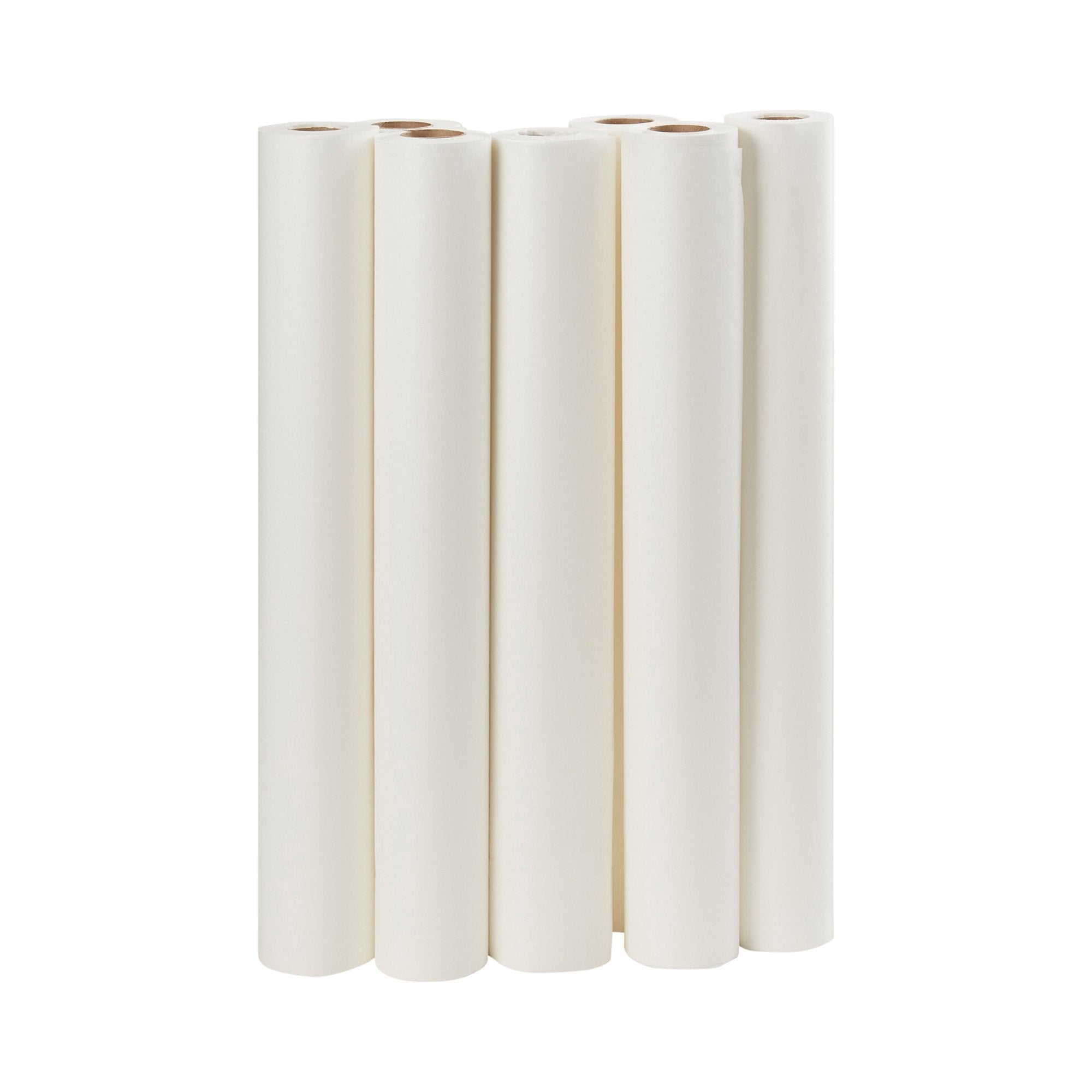 McKesson Smooth Table Paper, 21"x75 Yards, White, Bulk Pack – 12 Units