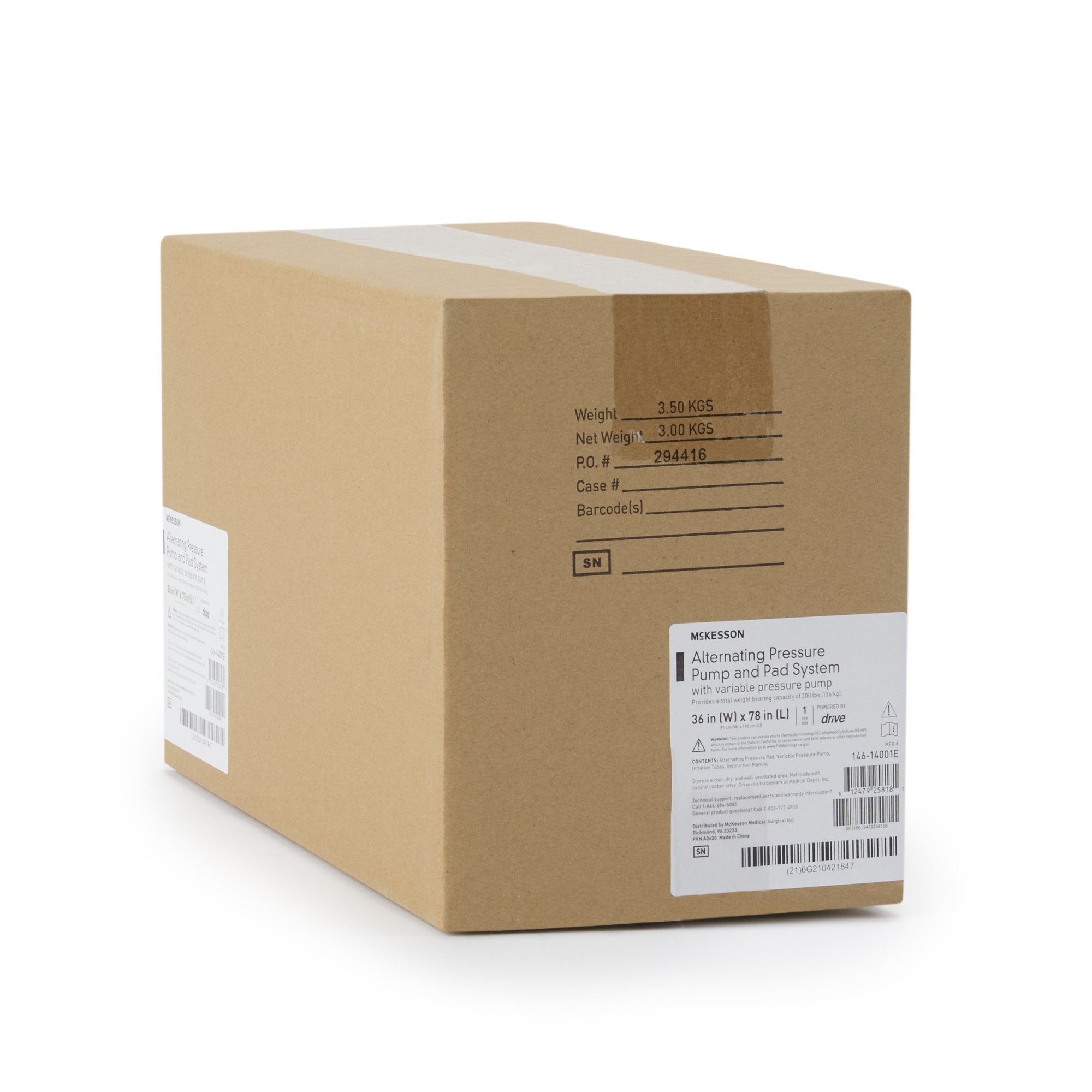 McKesson Variable Pressure Pump and Mattress Pad System (1 Unit)