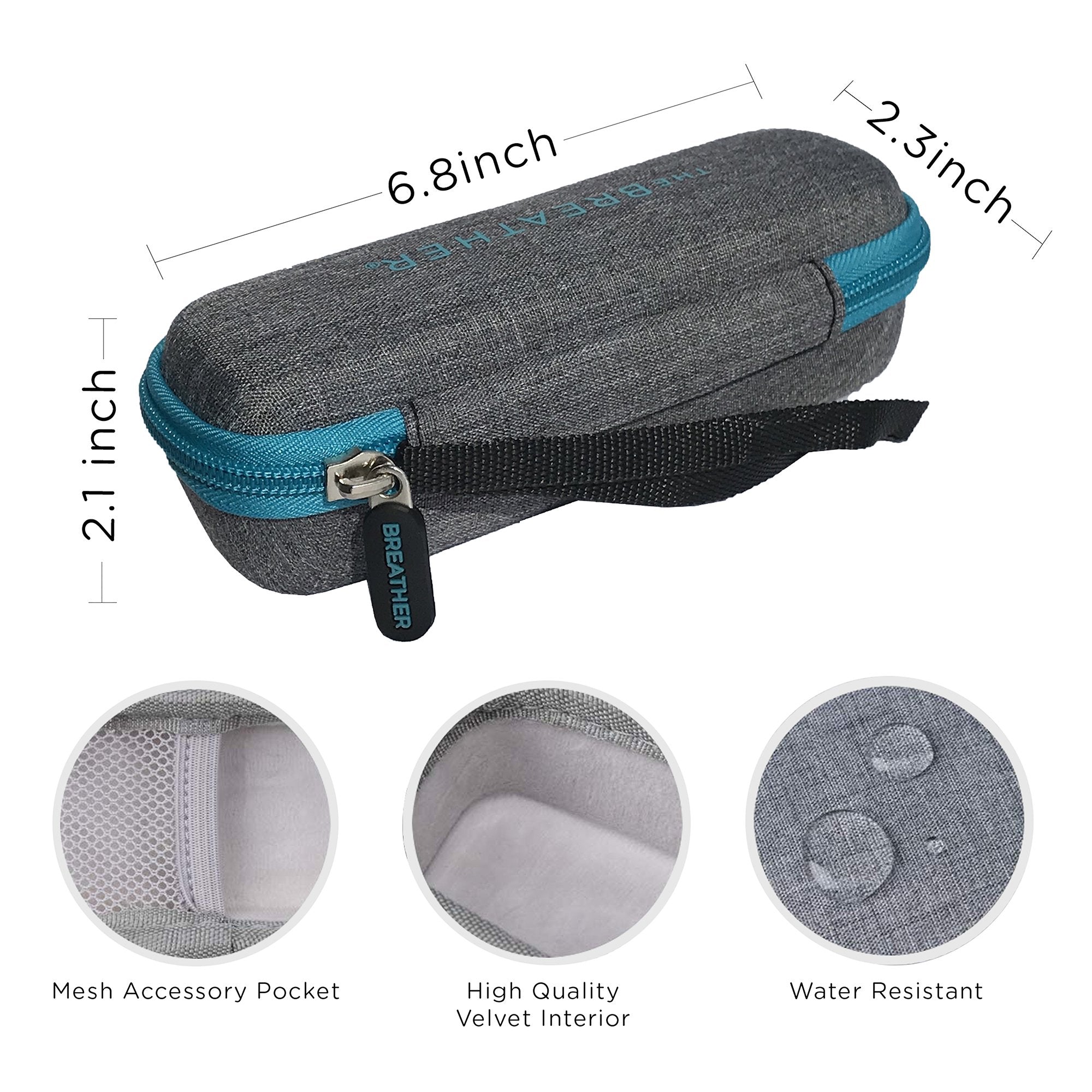 The Breather® Travel Case, Blue (200 Units)