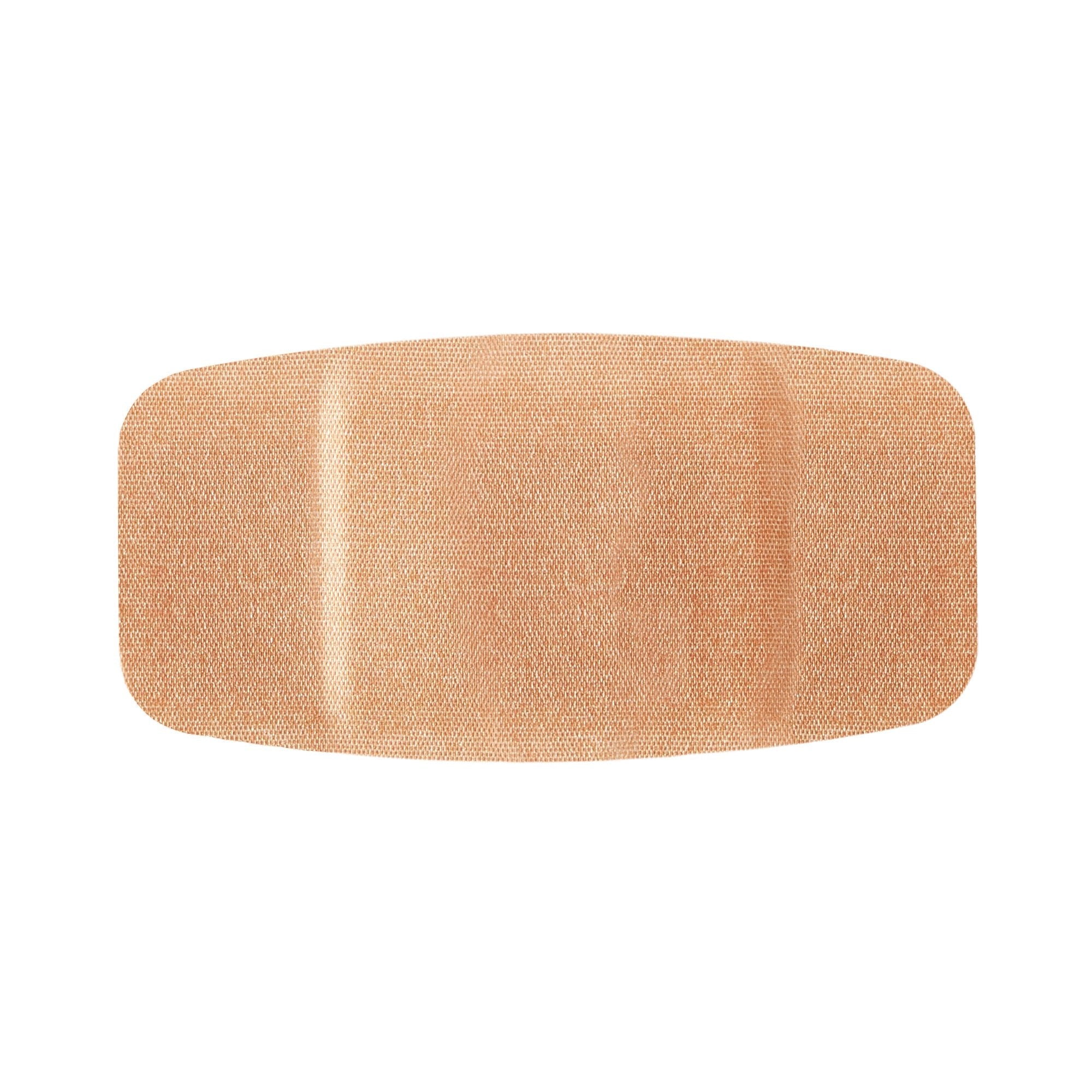 McKesson Tan Fabric Adhesive Strips 2x4" - Sterile Bandages for Wound Care