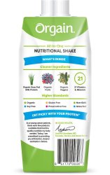 Orgain® Organic Nutrition™ Strawberry Nutritional Shake, 11-ounce carton (4 Units)