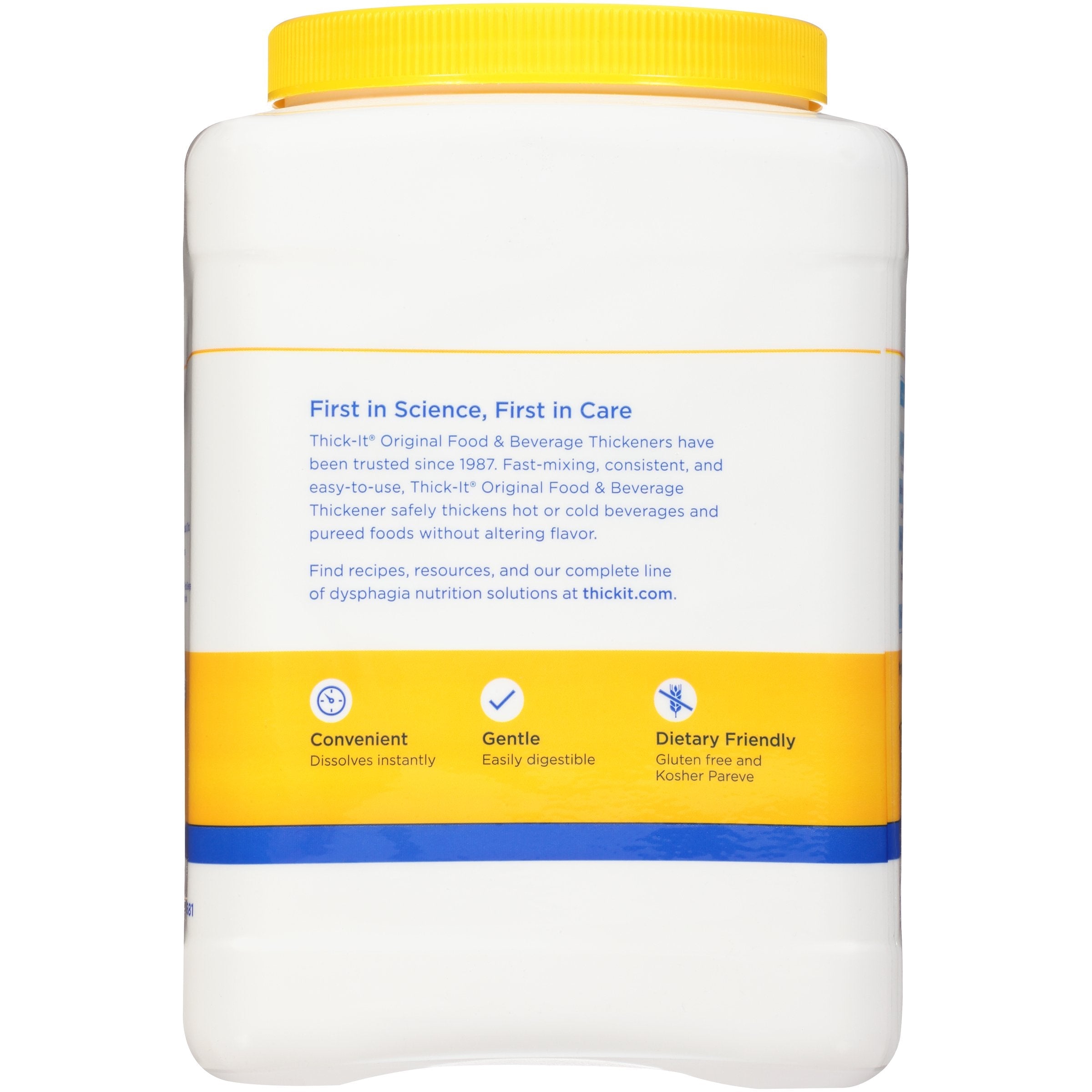 Thick-It® Original Ready to Use Food & Beverage Thickener, 36 oz. Canister (1 Unit)