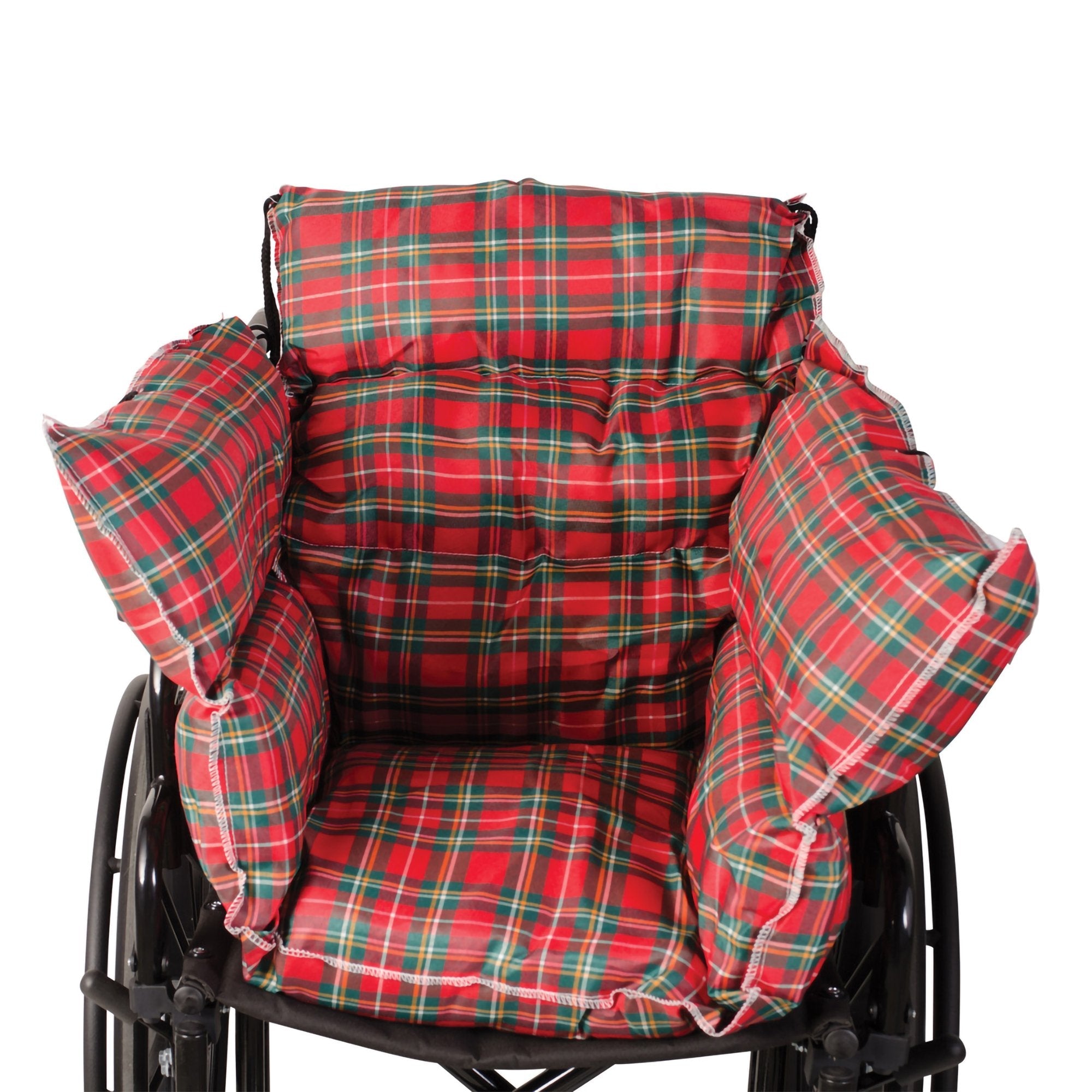 DMI® Comfort Wheelchair Cushion, Plaid (1 Unit)