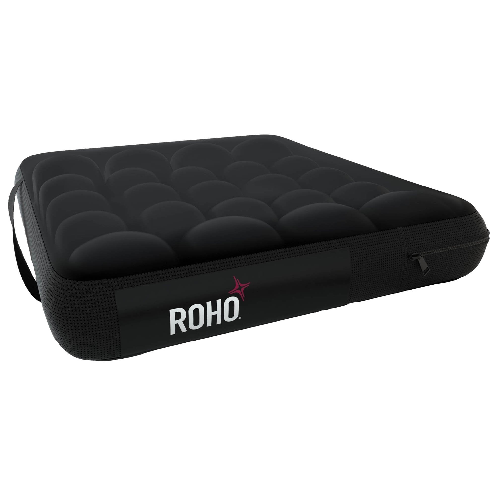 ROHO® Mosaic® Seat Cushion, 18 in. W x 16 in. D x 3 in. H, Air Cells, Black, Inflatable (1 Unit)