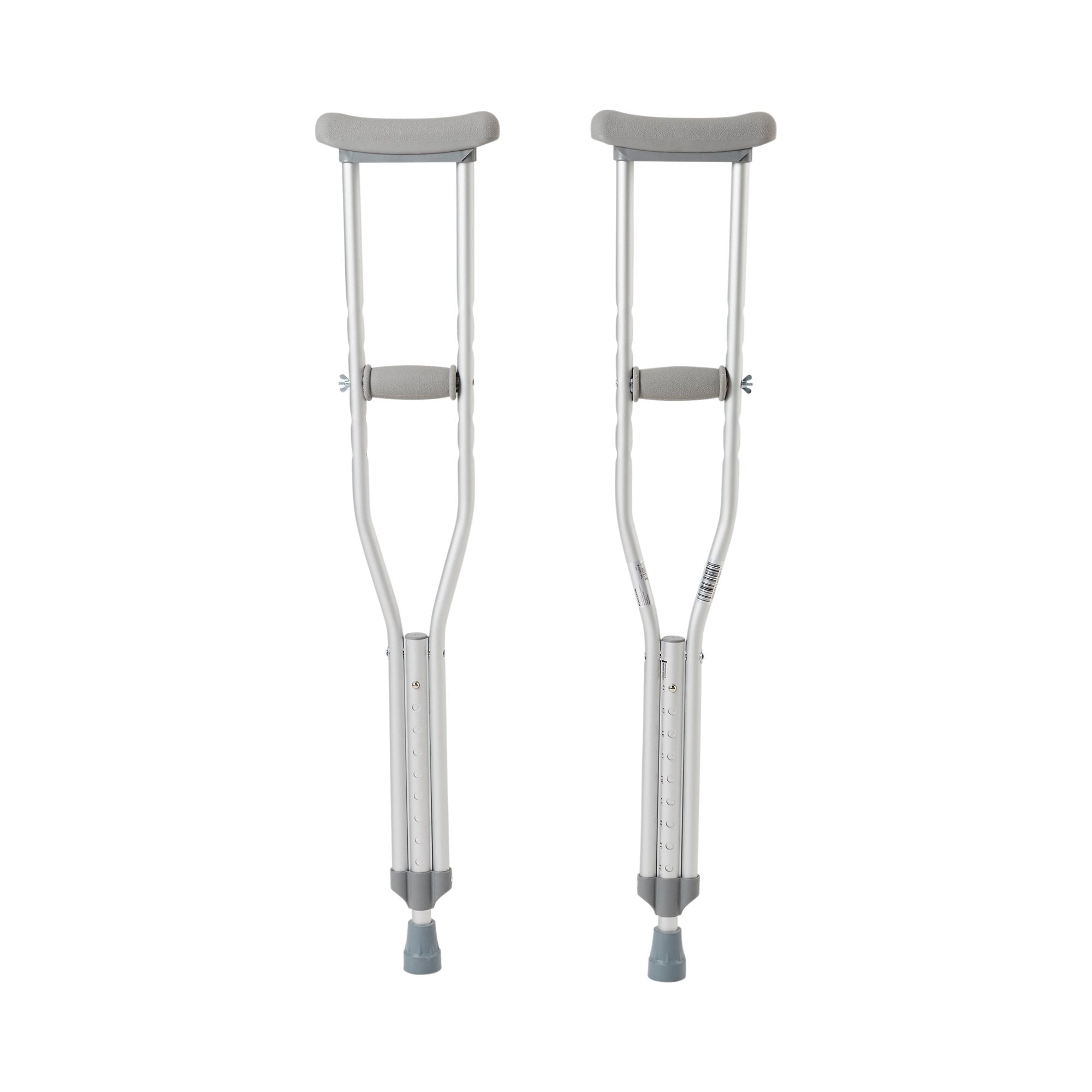 McKesson Child Underarm Crutches, 4 ft. 6 in. - 5 ft. 2 in. (8 Units)