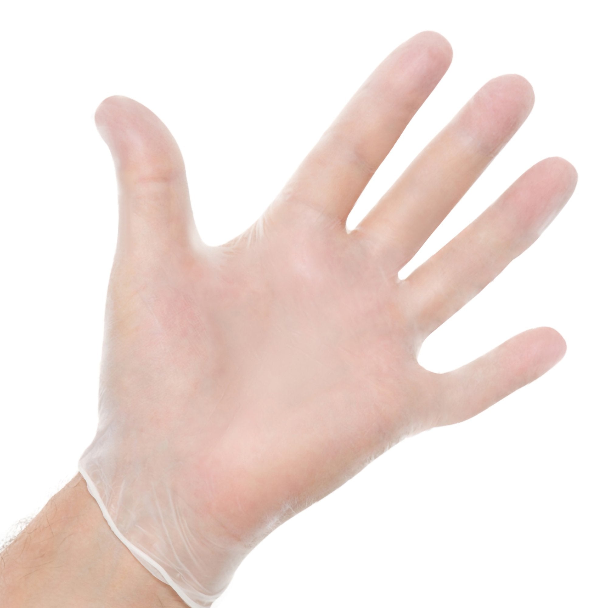 Halyard™ Vinyl Exam Glove, Large, White (100 Units)